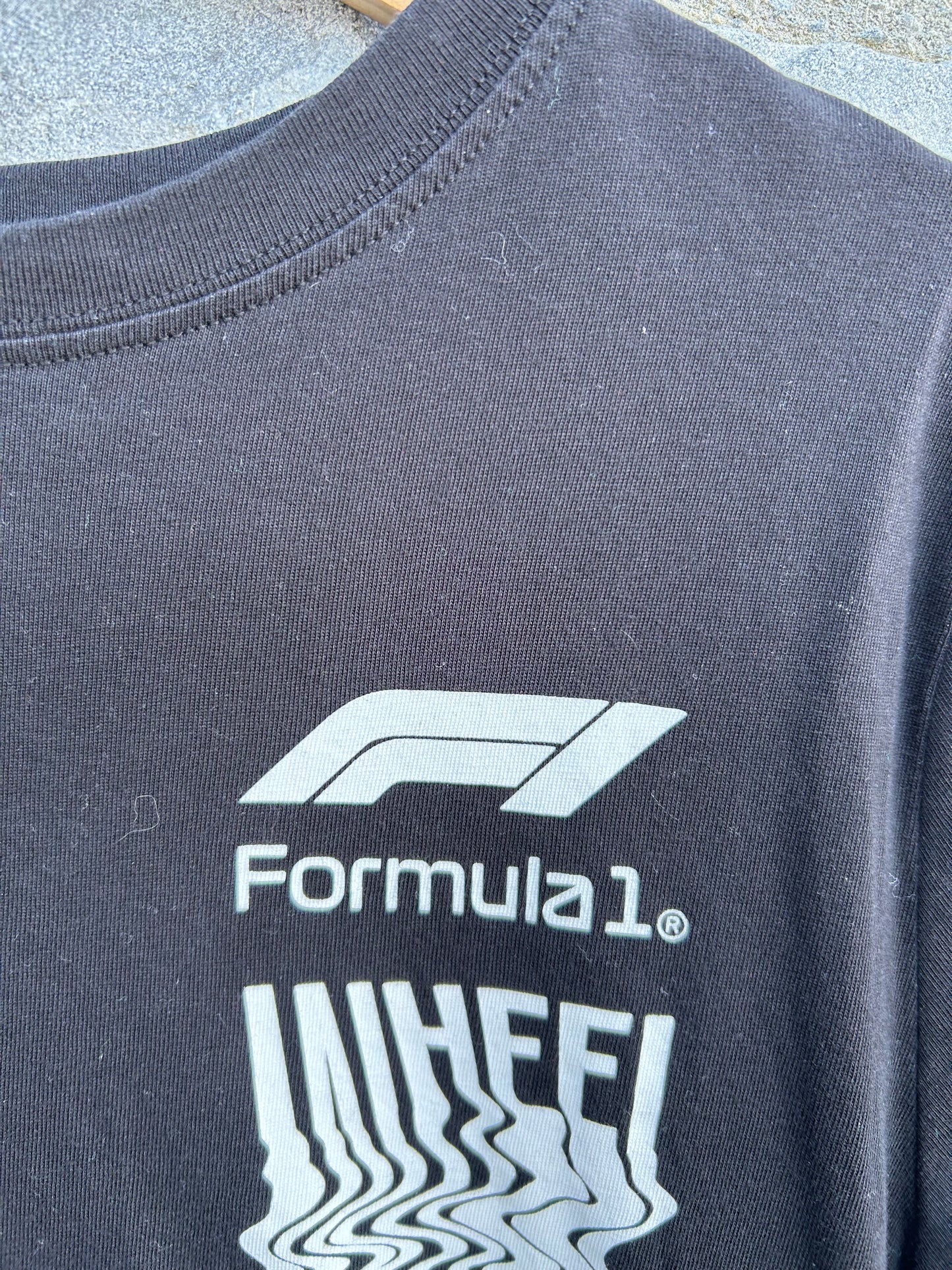 Formula 1 black T-shirt 9-10y (134-140cm)