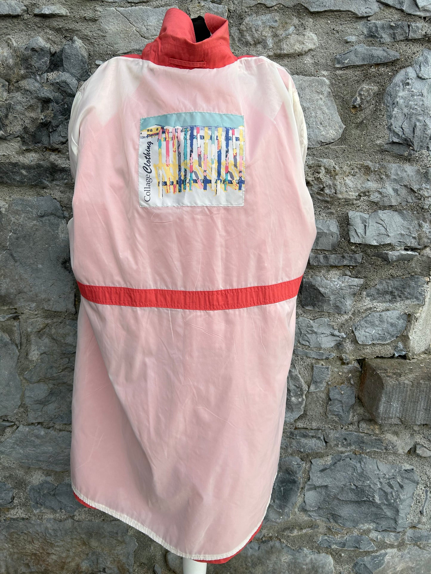 80s coral coat uk 14-16