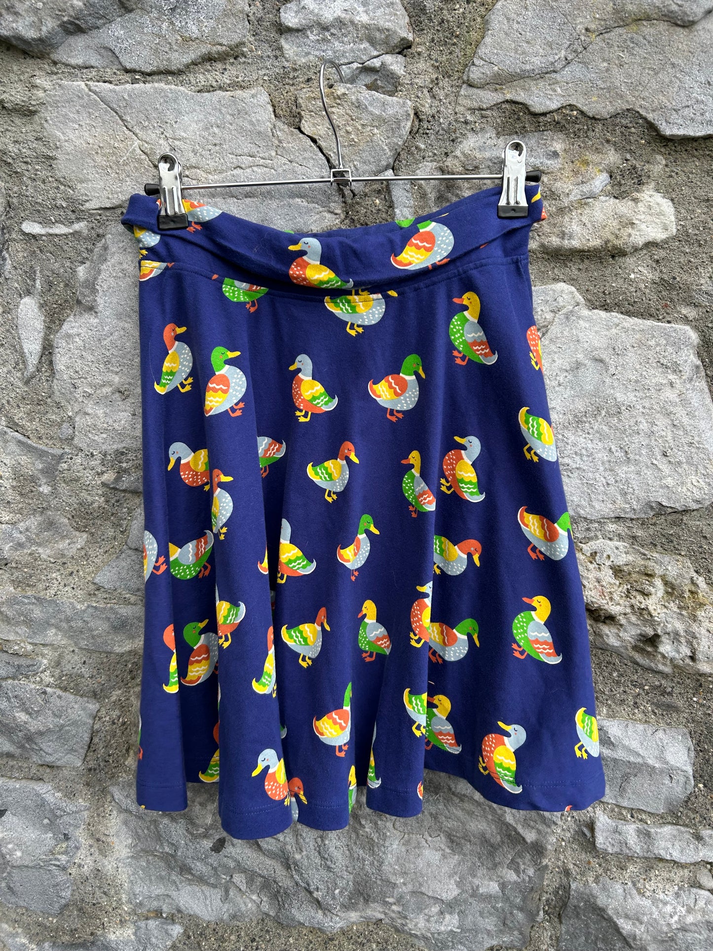 Ducks navy skirt 9-10y (134-140cm)
