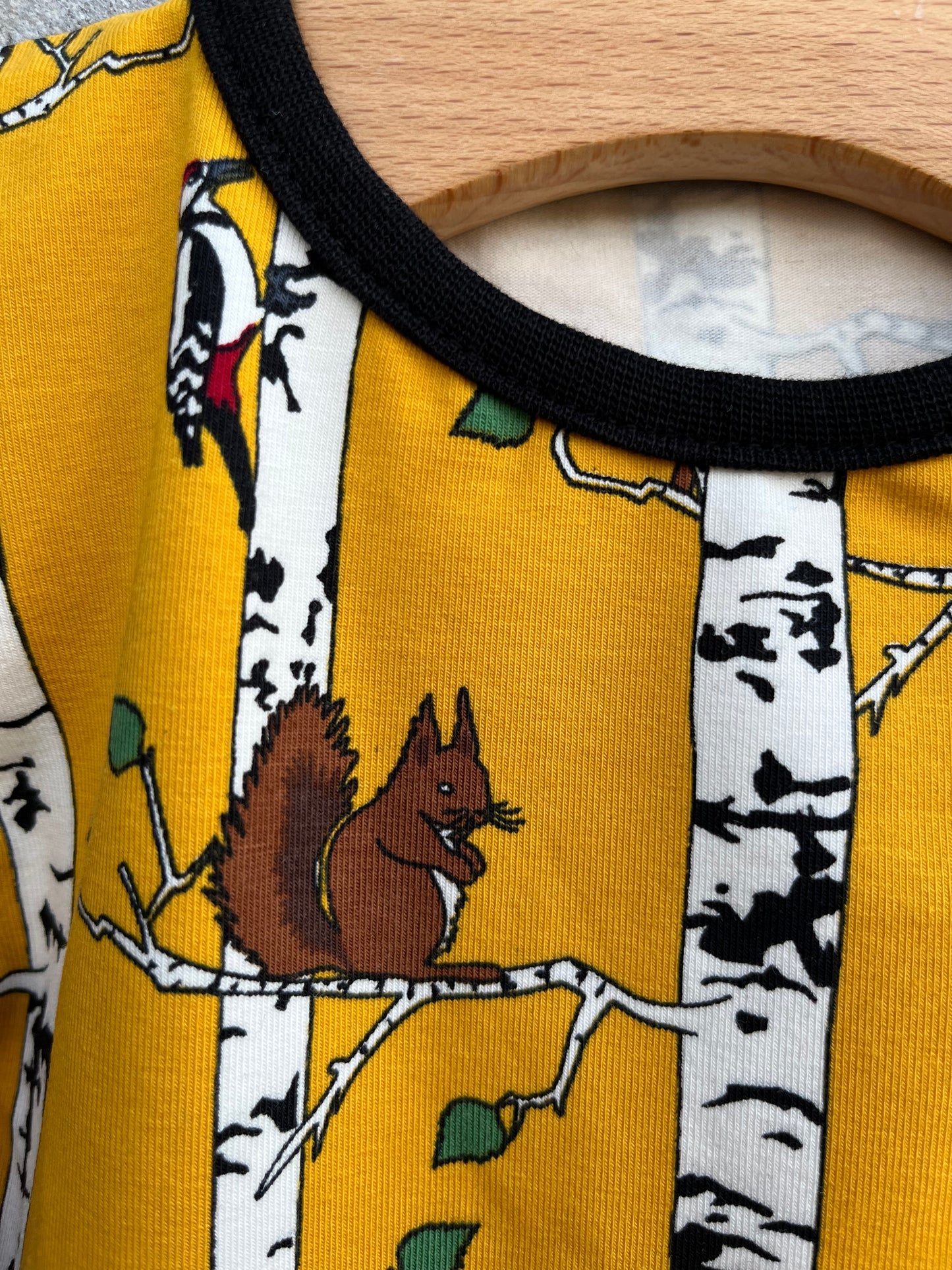 Nordic animals yellow vest 3-6m (62-68cm)
