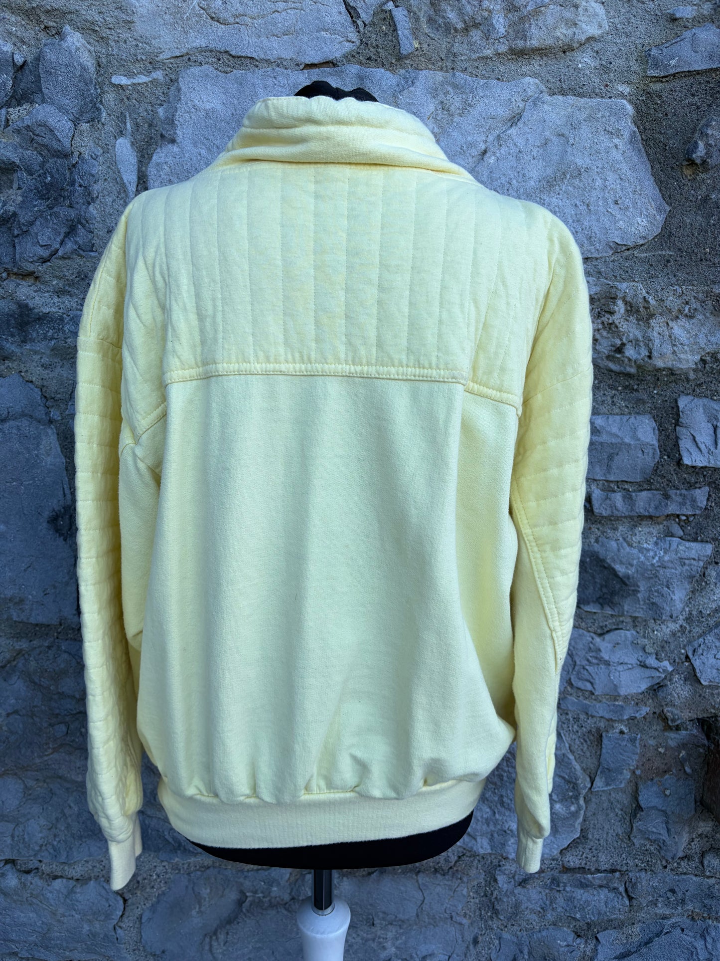 80s yellow sweatshirt uk 12-14