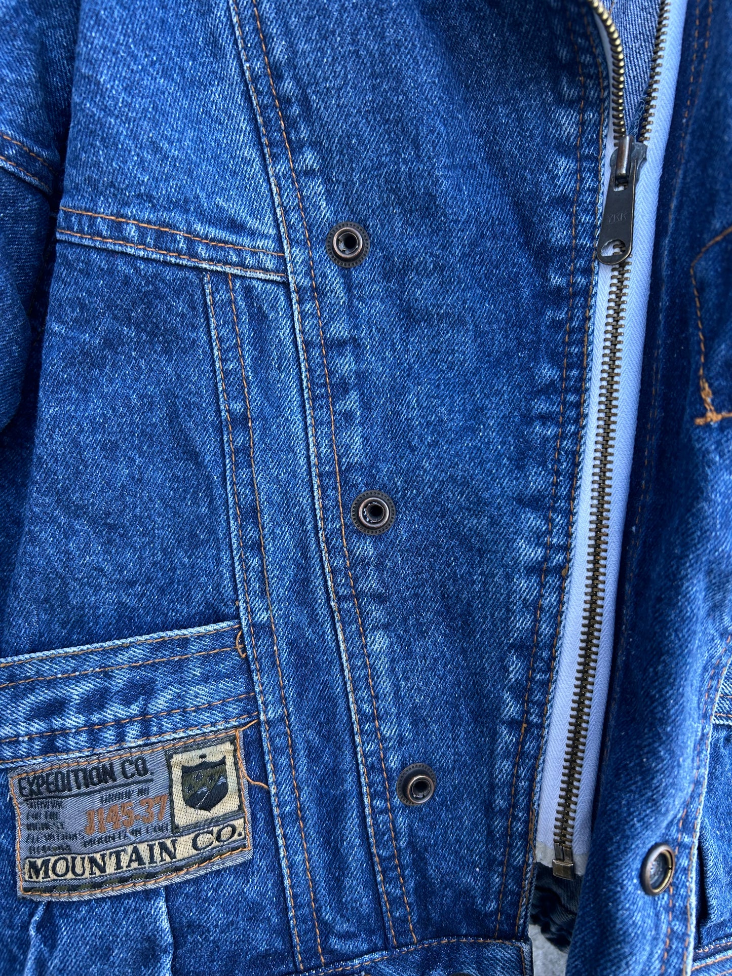 80s denim jacket 9-10y (134-140cm)