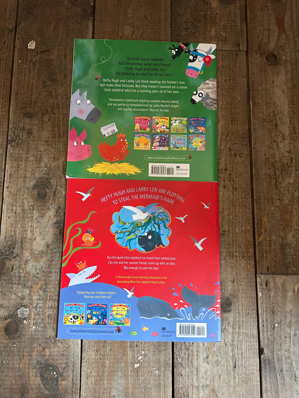 Ladybird by Julia Donaldson set