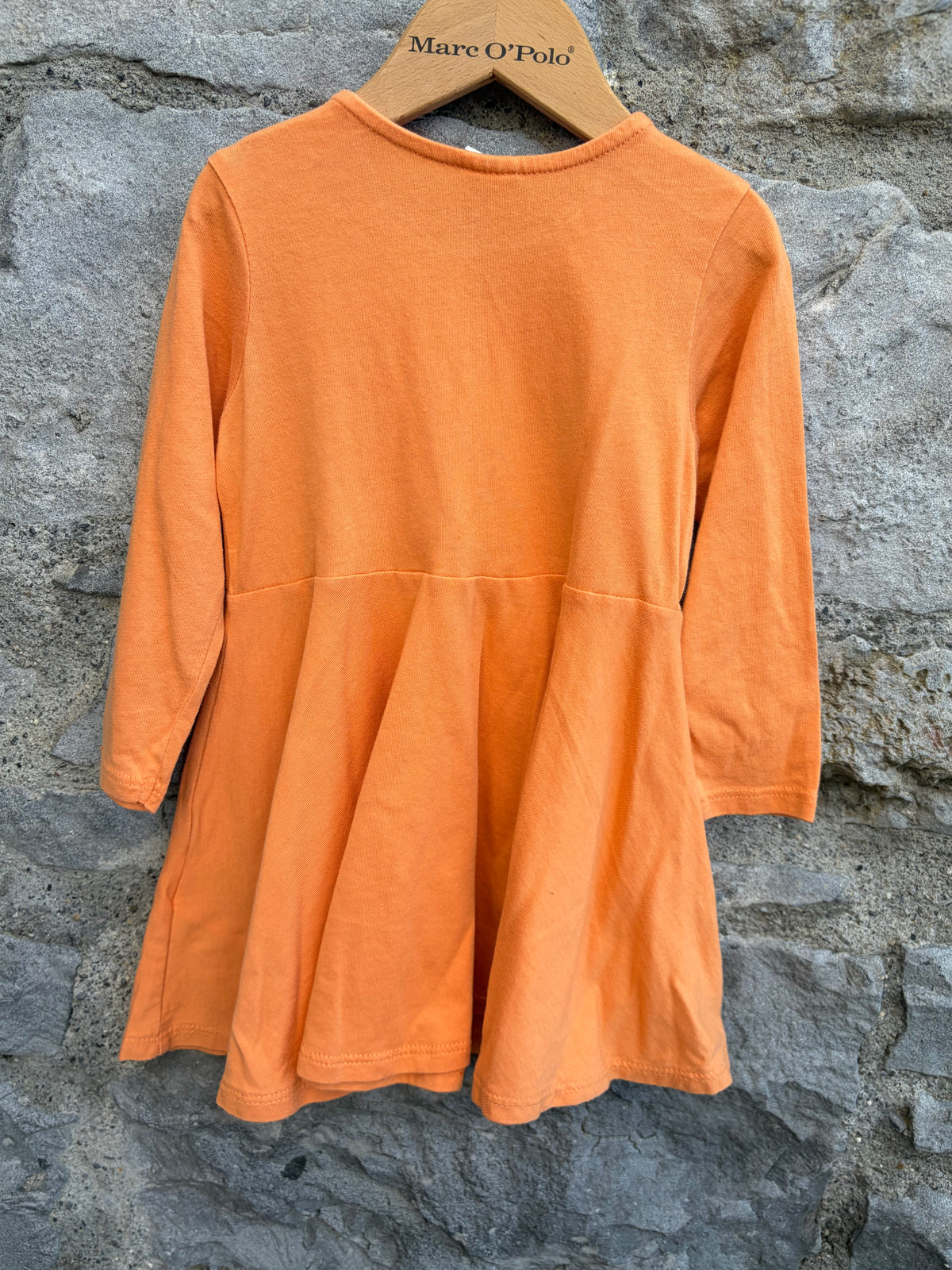Pumpkin dress 9-12m (74-80cm)