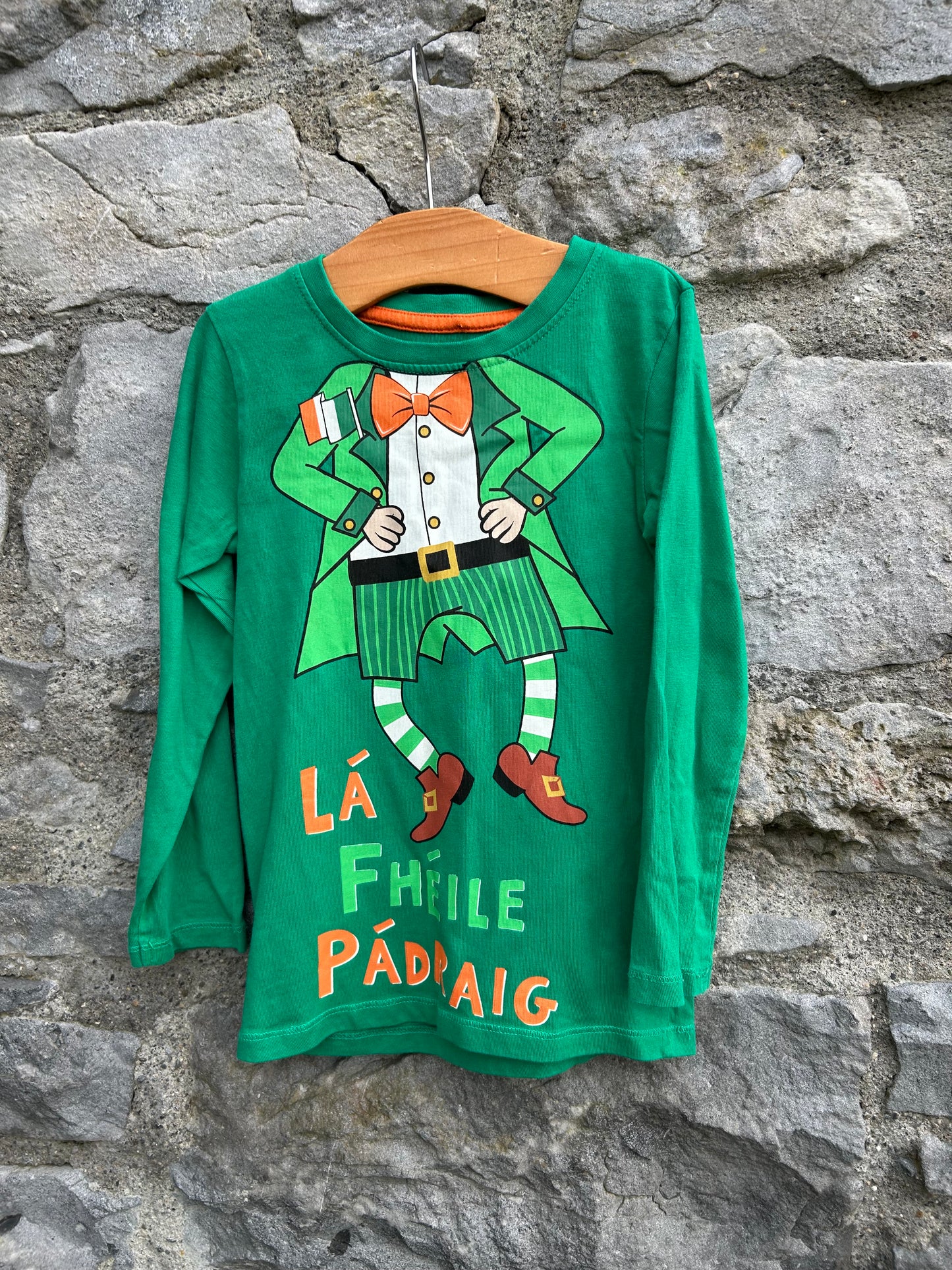 Padraig Green top 2-3y (92-98cm)