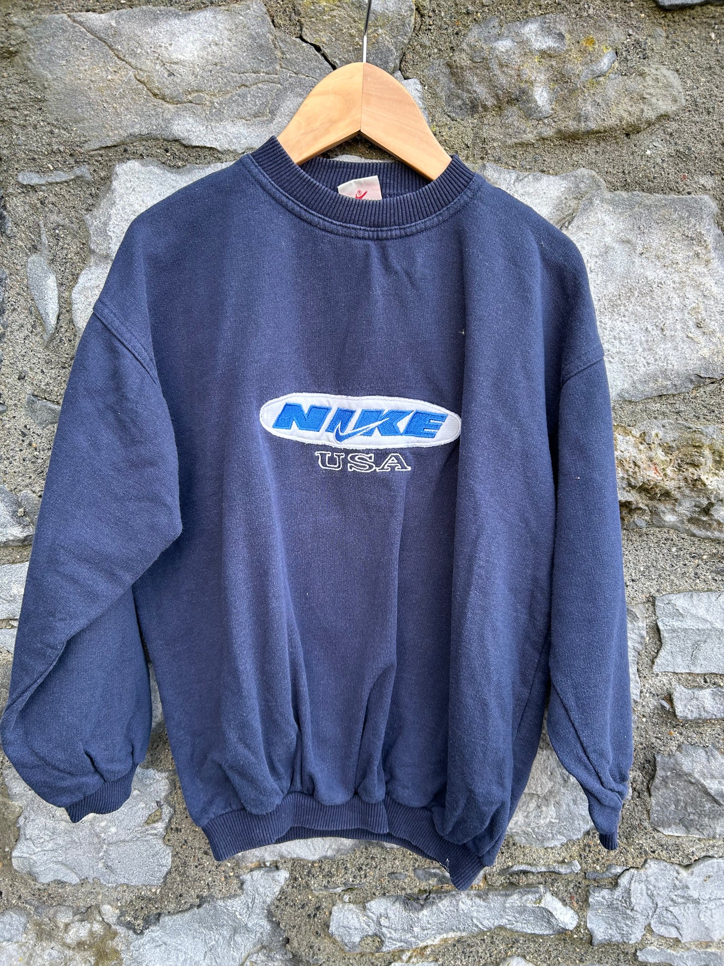 90s navy sweatshirt 10-11y (140-146cm)