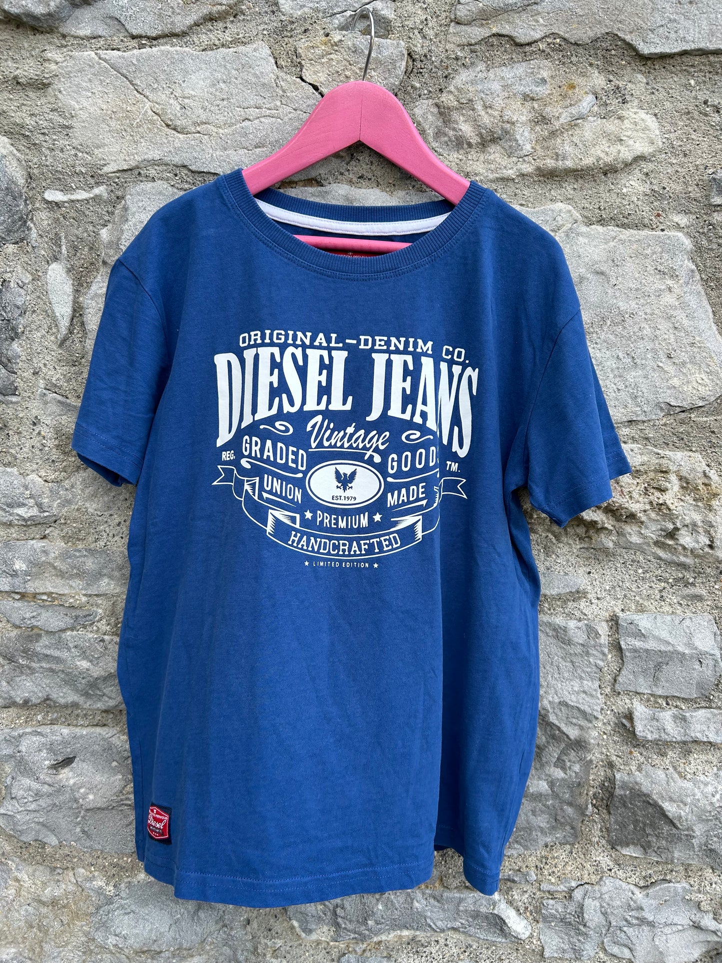 Diesel blue t-shirt 12-13y (152-158cm)