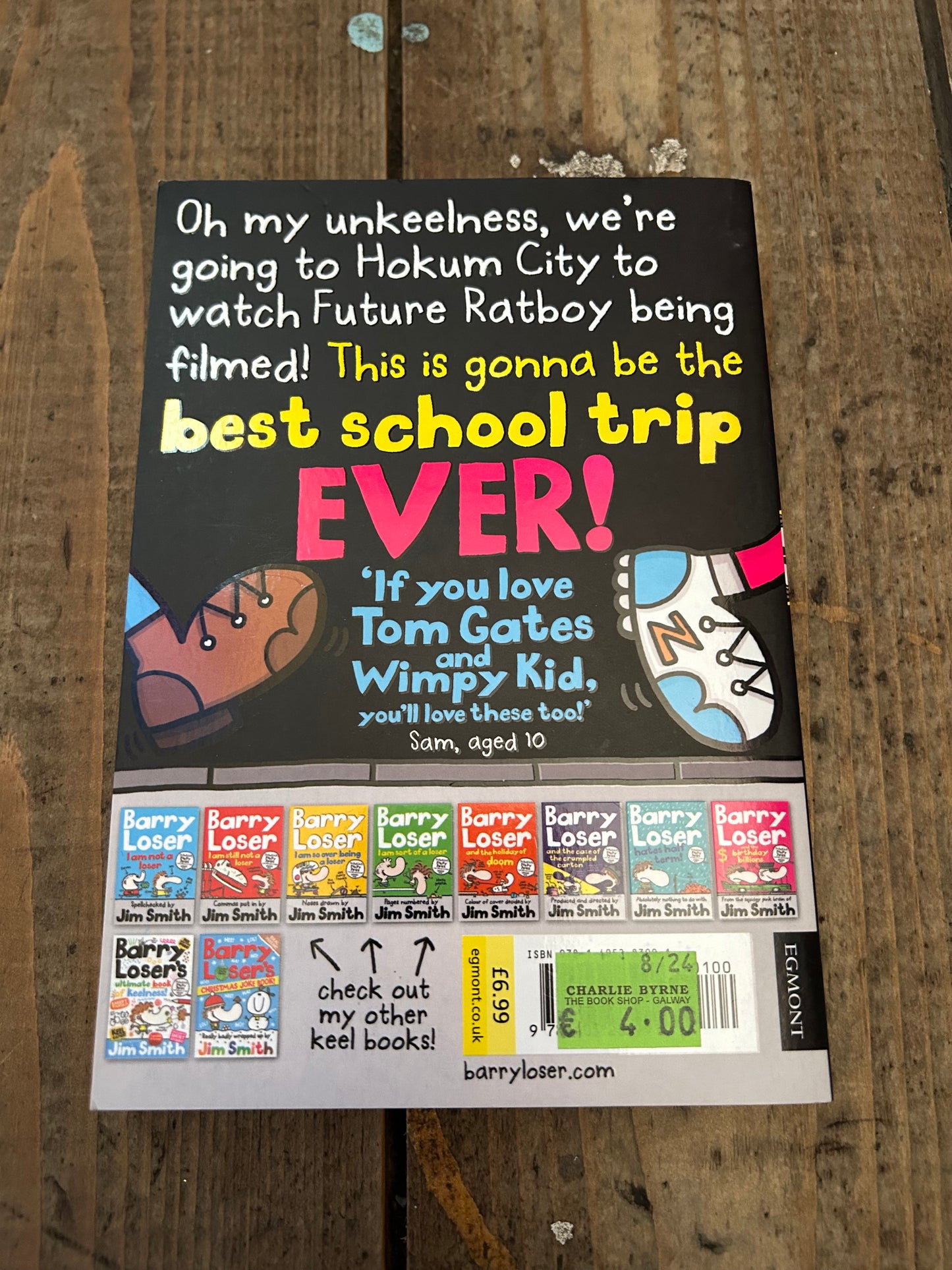 Barry loser worst school trip ever by Jim Smith
