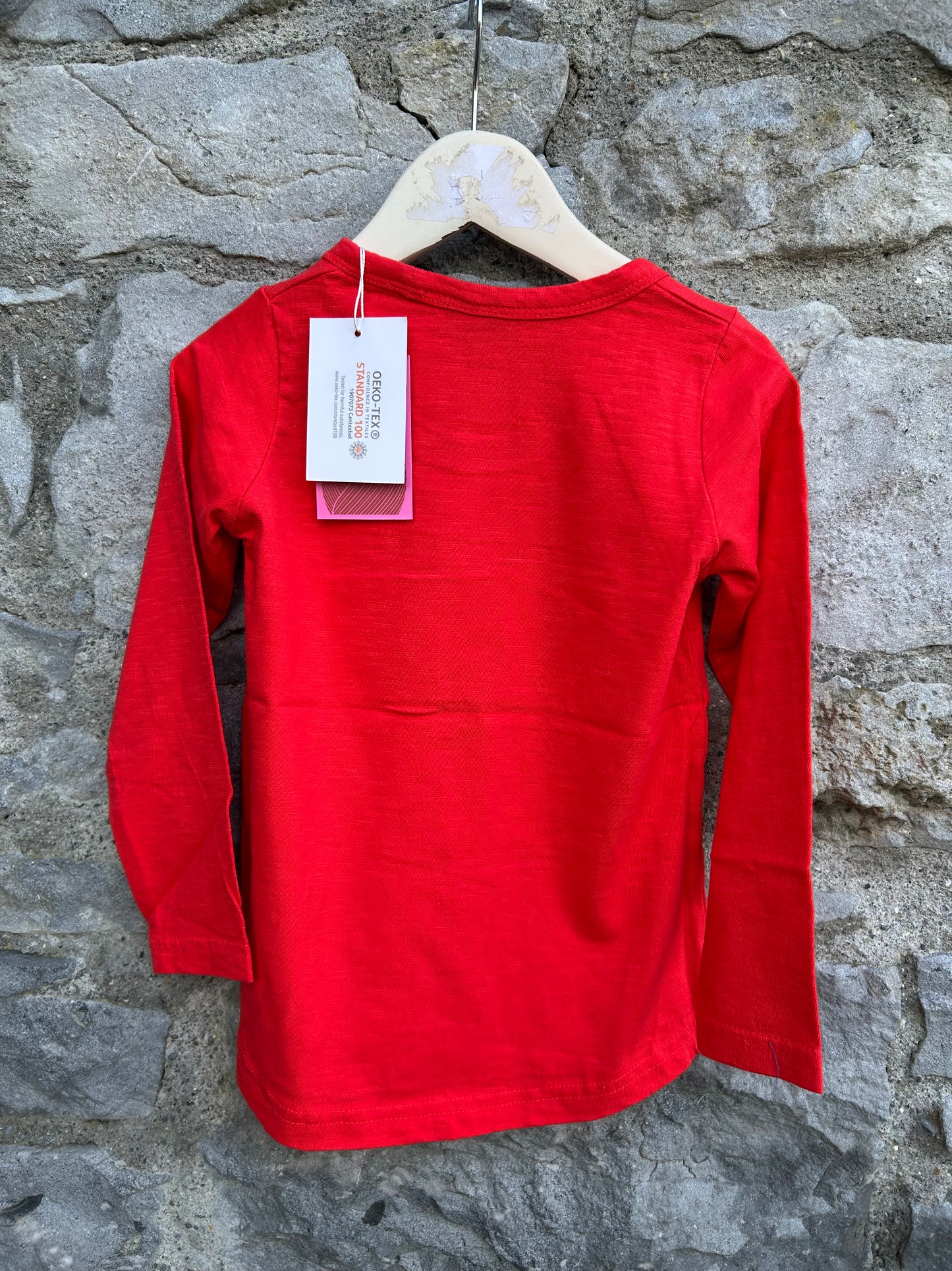 Freya red top 4-5y (104-110cm)
