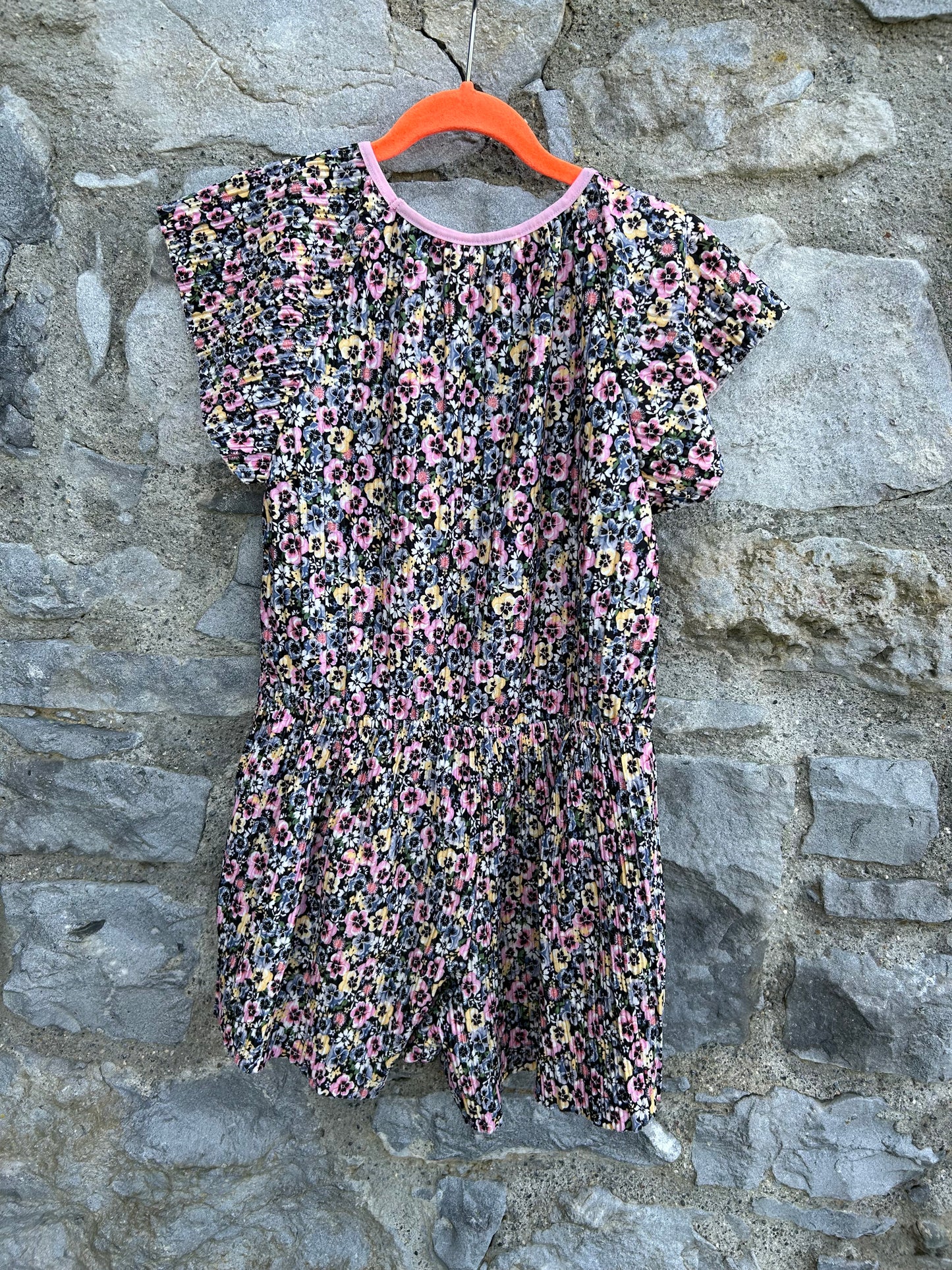 Pansy pleated jumpsuit 7-8y (122-128cm)