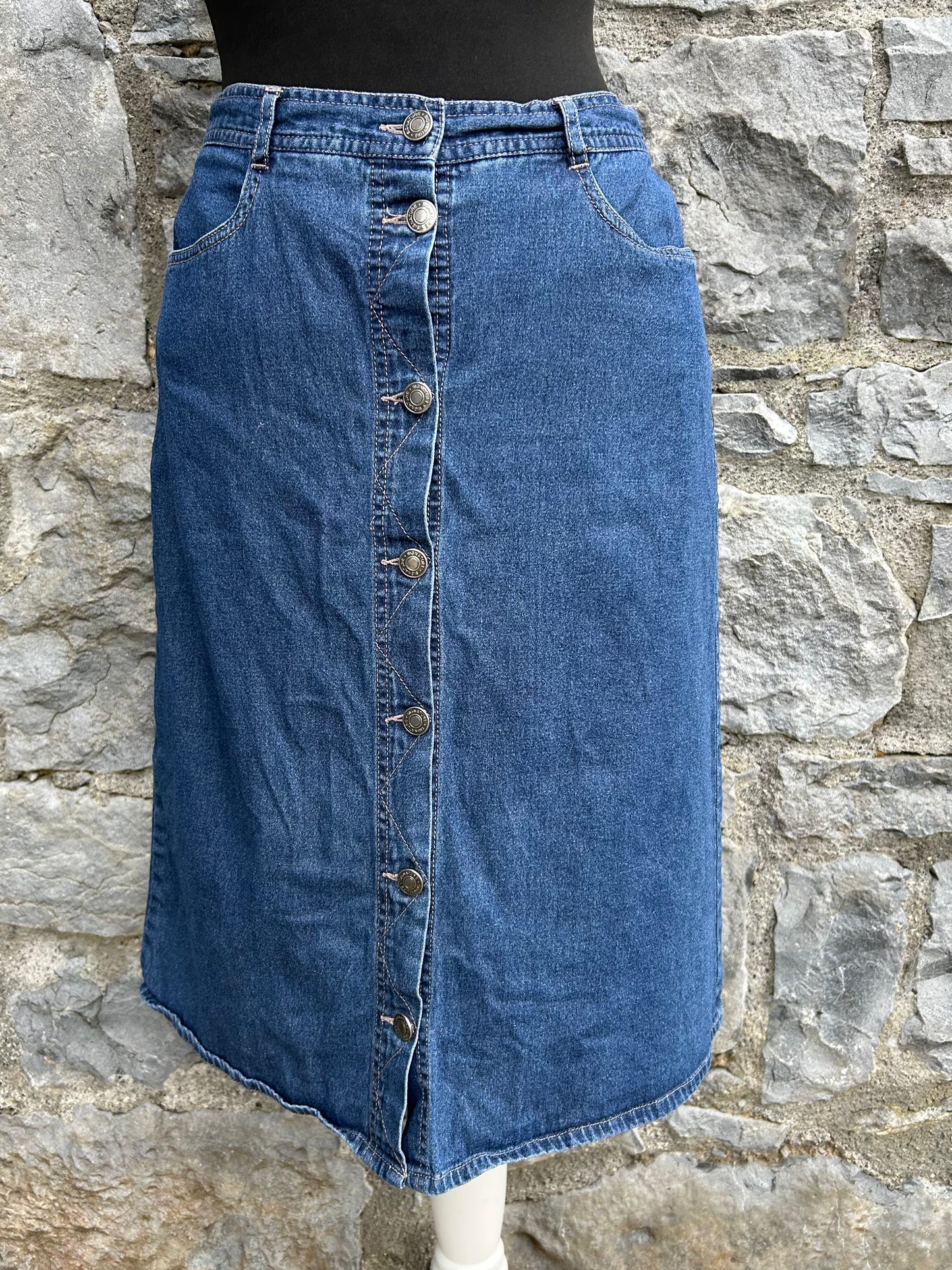90s denim skirt uk 8-10