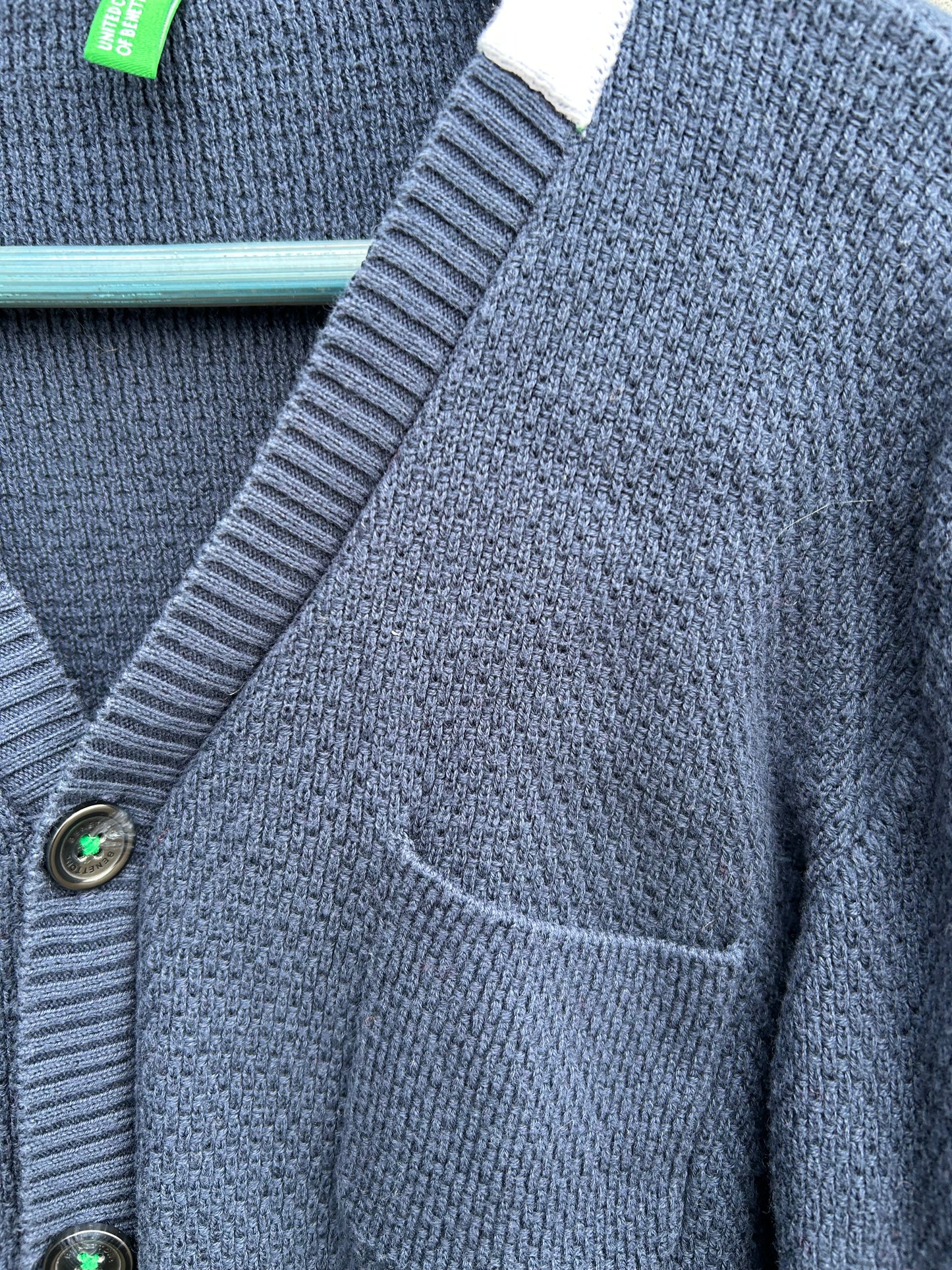 Navy cardigan 9-10y (134-140cm)