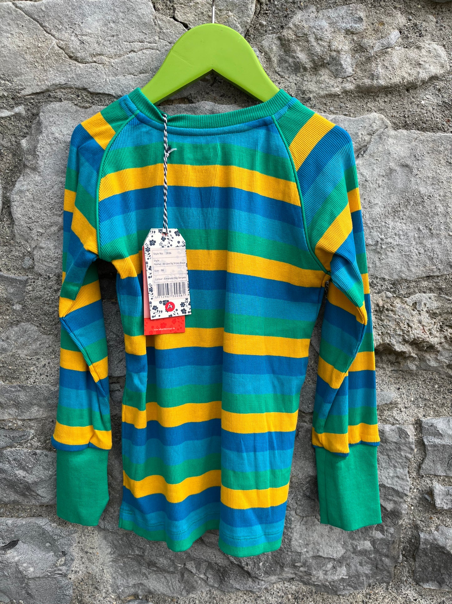 Emerald Stripes hippo top 6y (116cm)