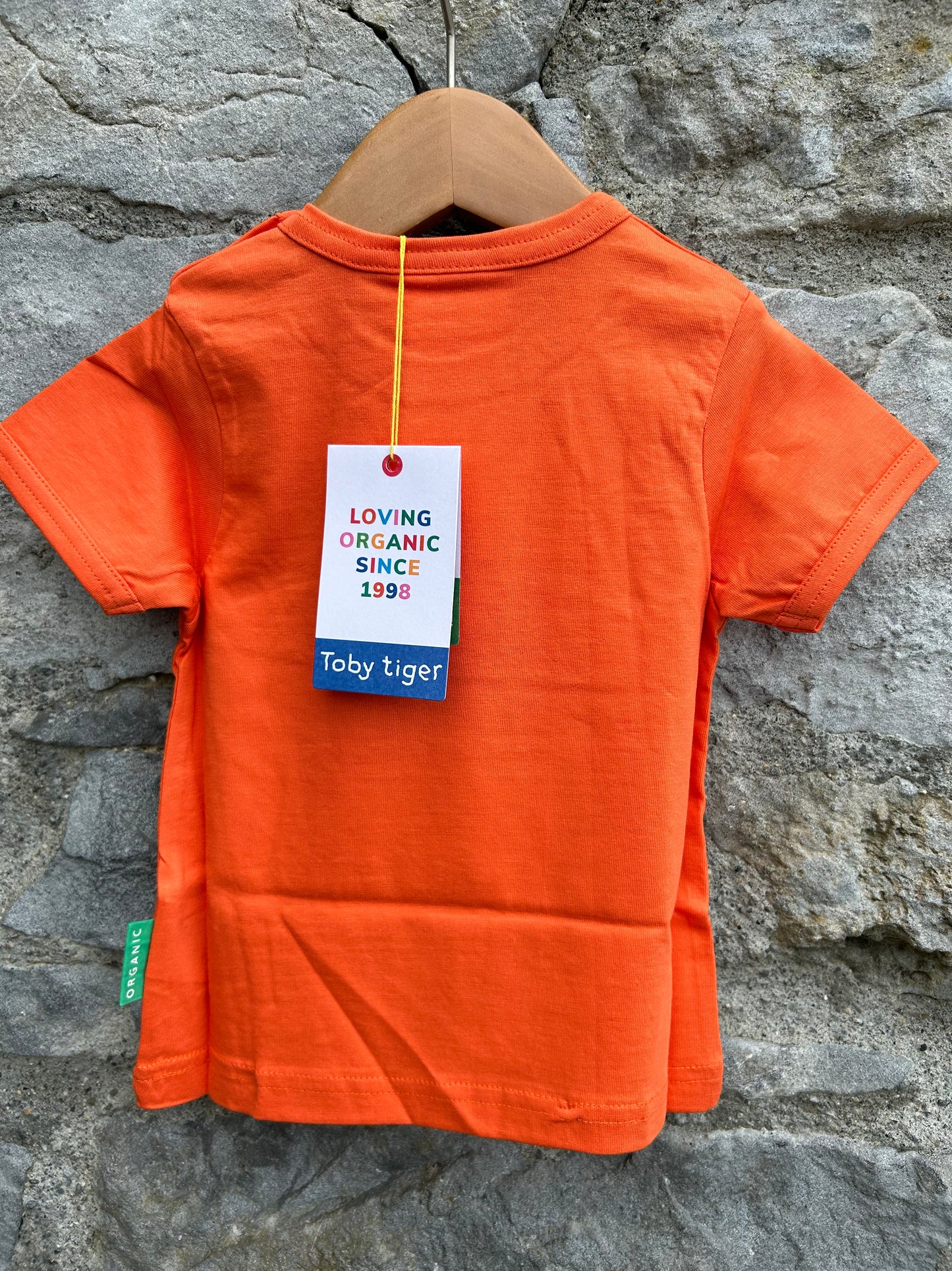 Orange T-shirt 6-12m (68-80cm)