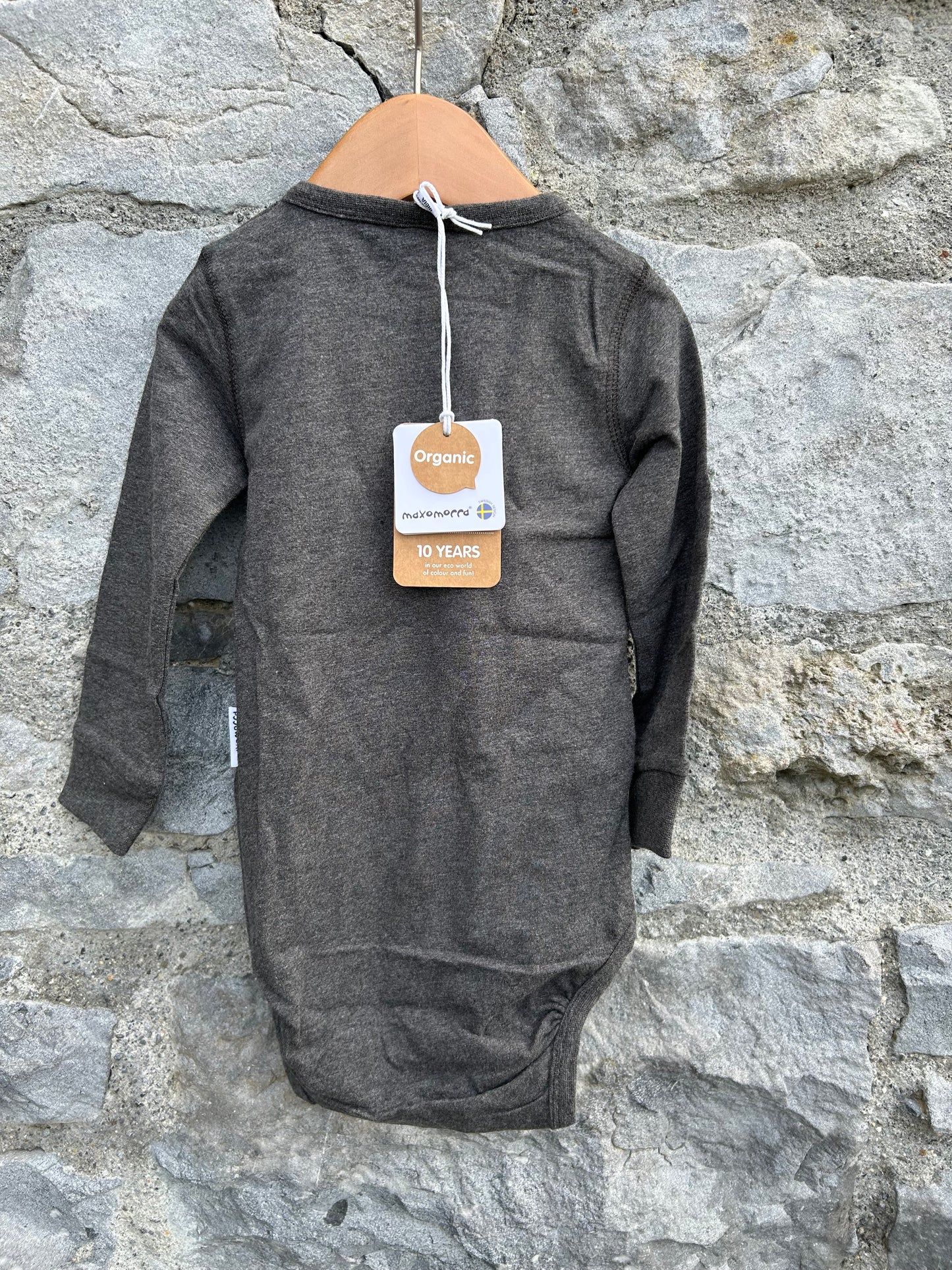 Charcoal vest 9-12m (74-80cm)