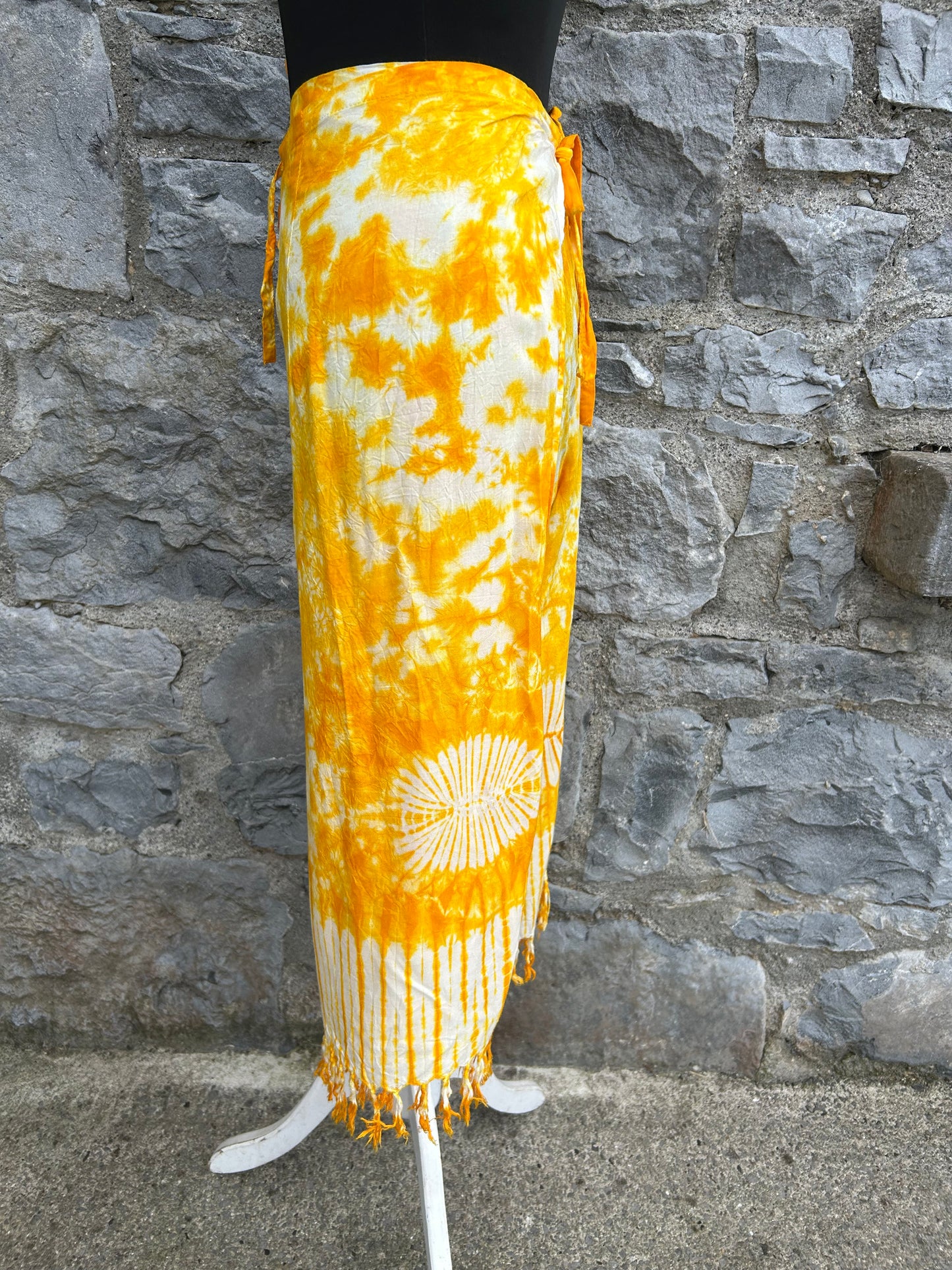 Yellow boho pants uk 8-10