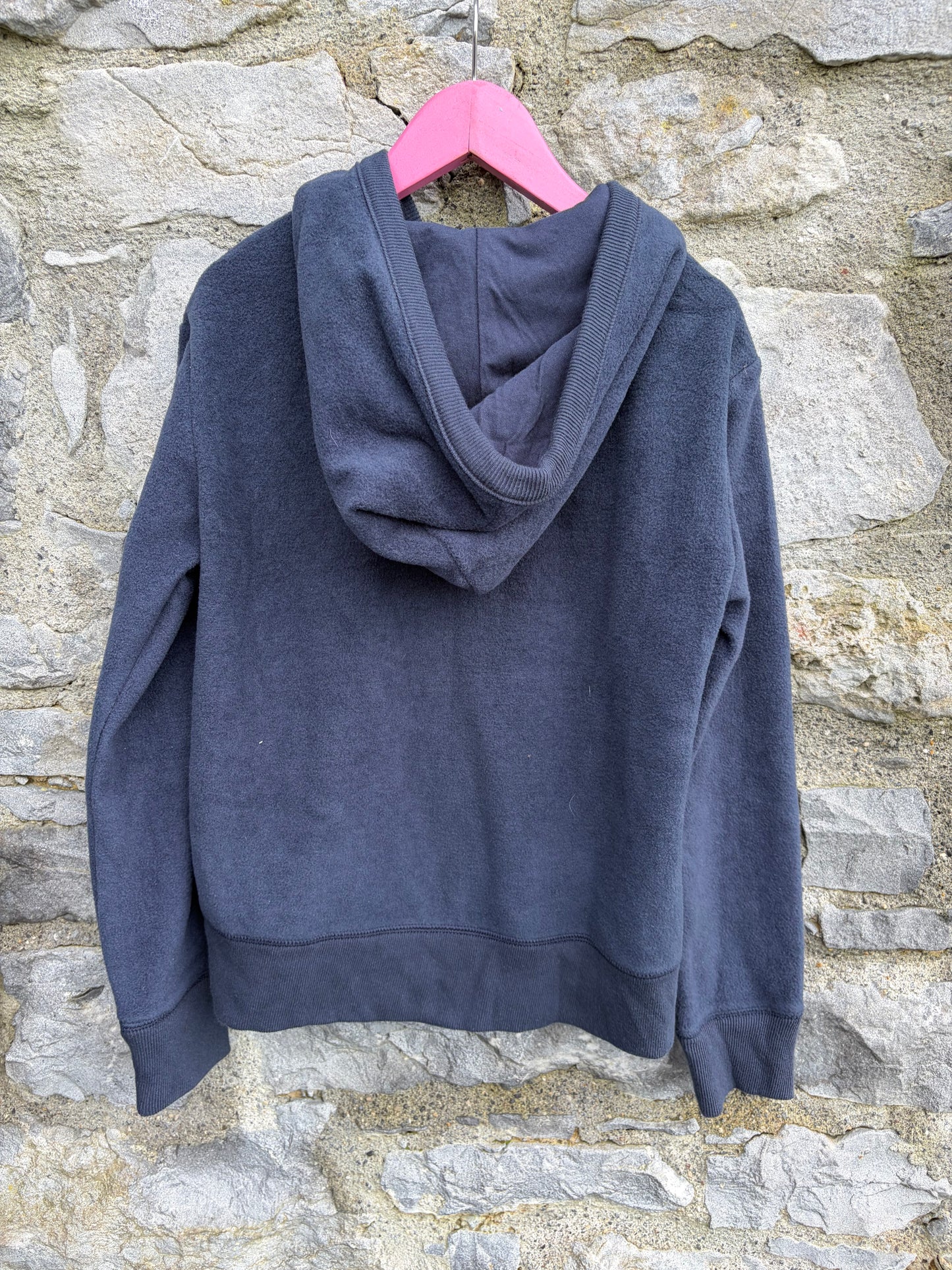 Navy fleece hoodie 11-12y (146-152cm)