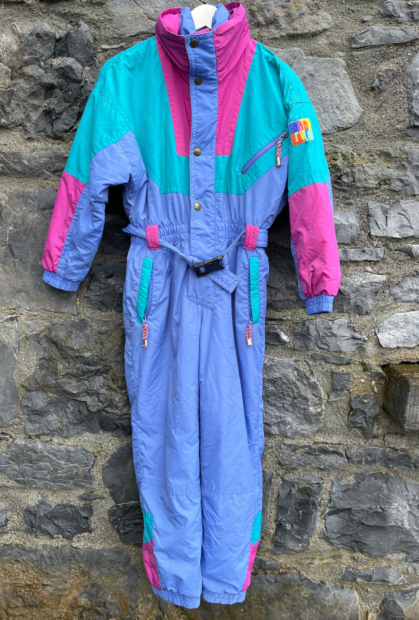 80s blue ski suit 11-12y (146-152cm)