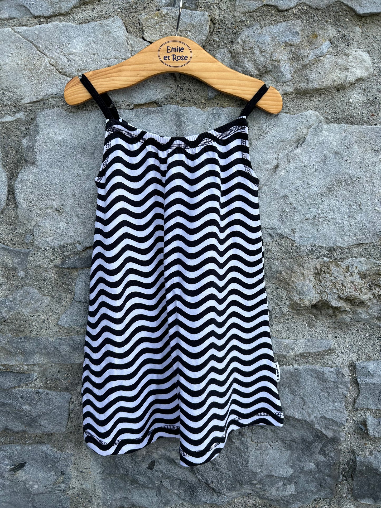Waves summer dress 2y (92cm)