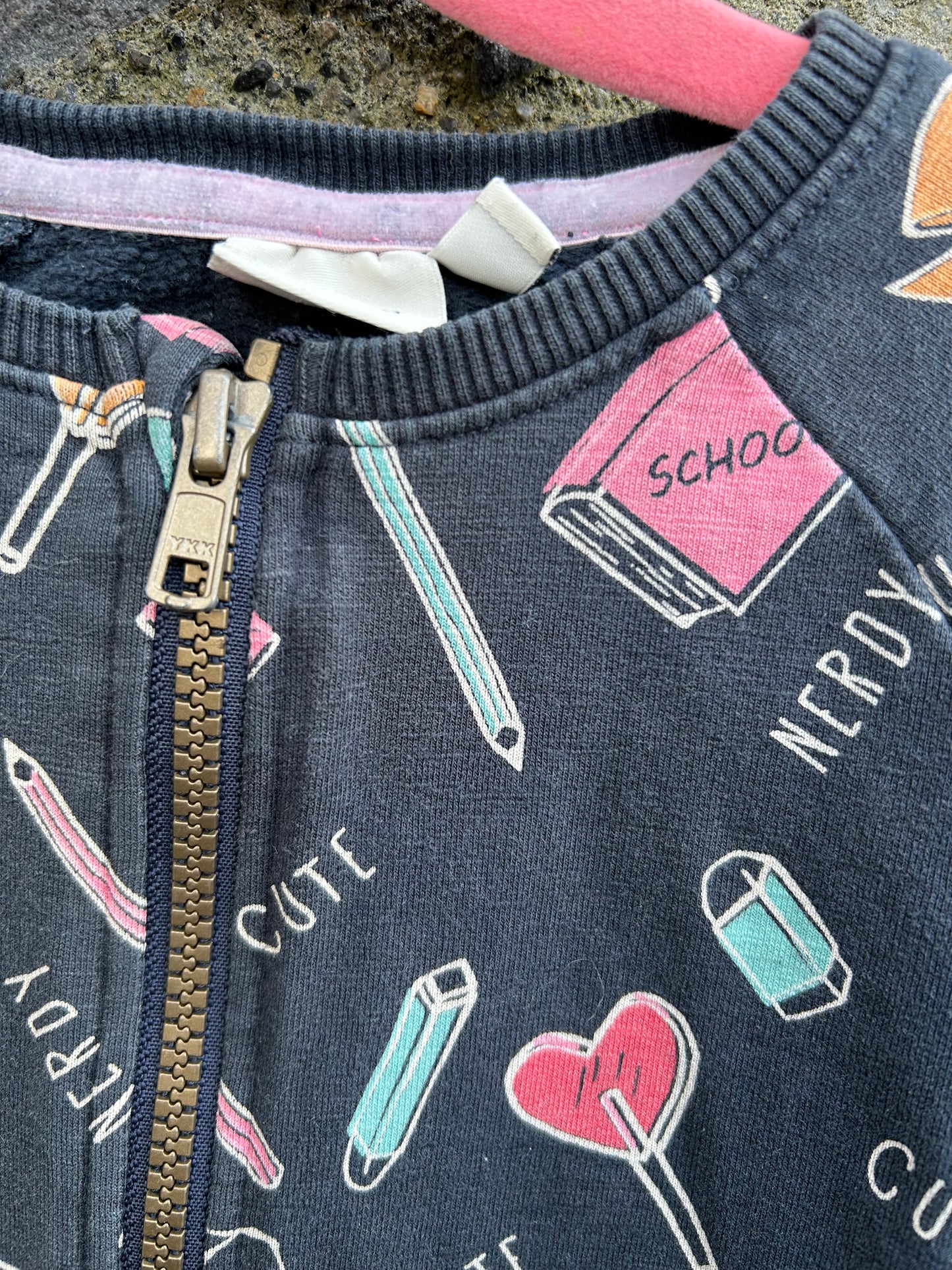 Cute&nerdy navy jacket 18-24m (86-92cm)