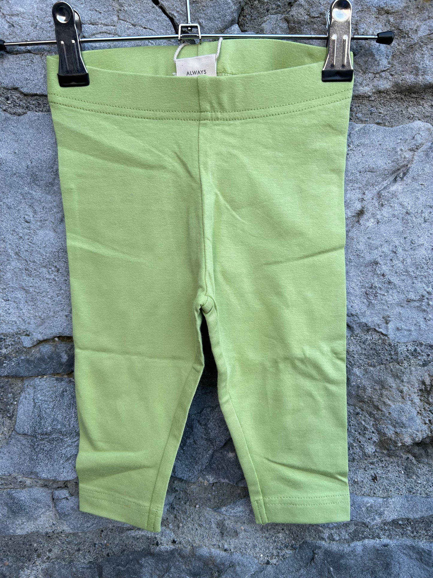 Solid Pear cropped leggings 9-12m (74-80cm)