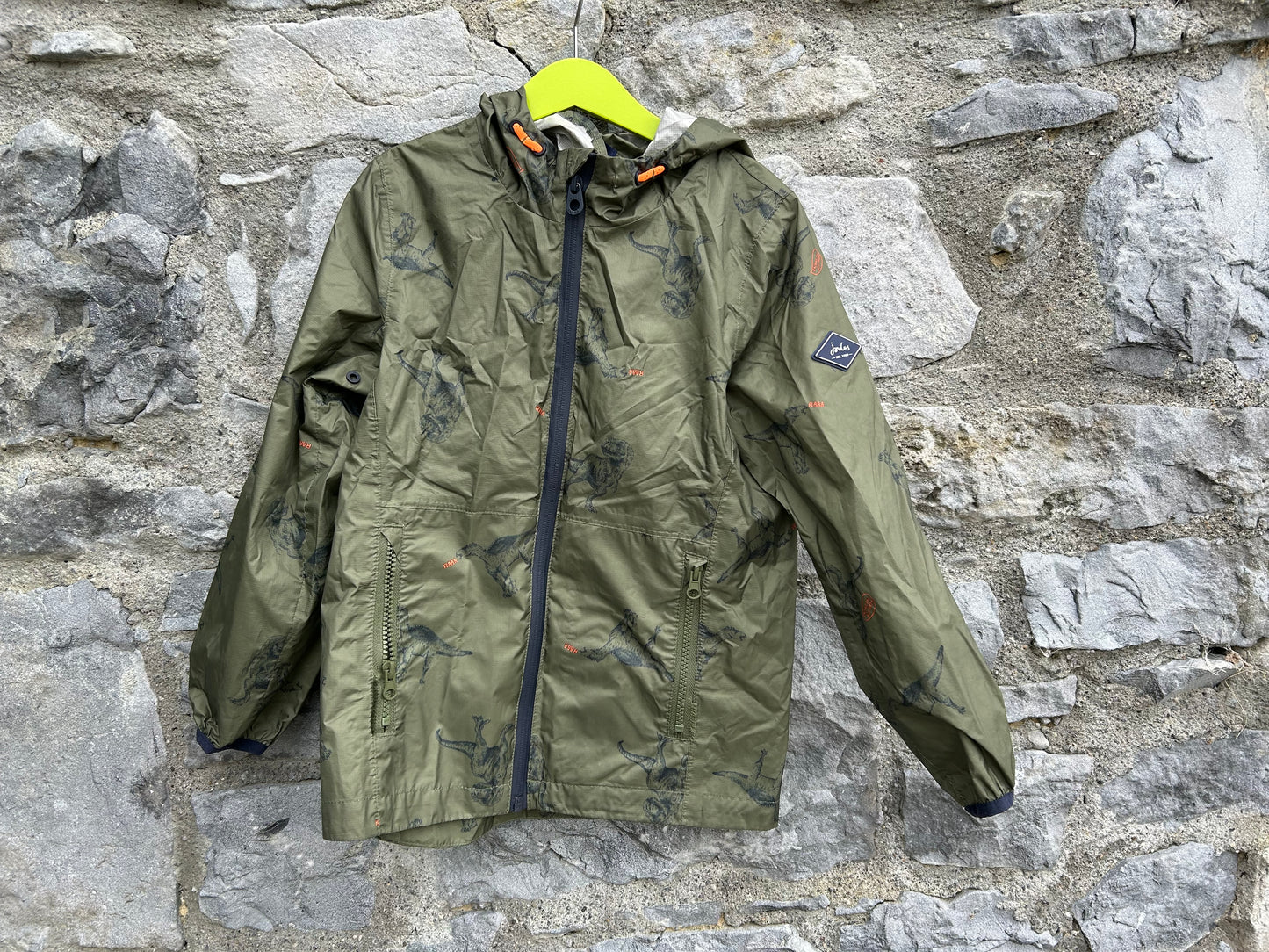 Khaki jacket 7-8y (122-128cm)