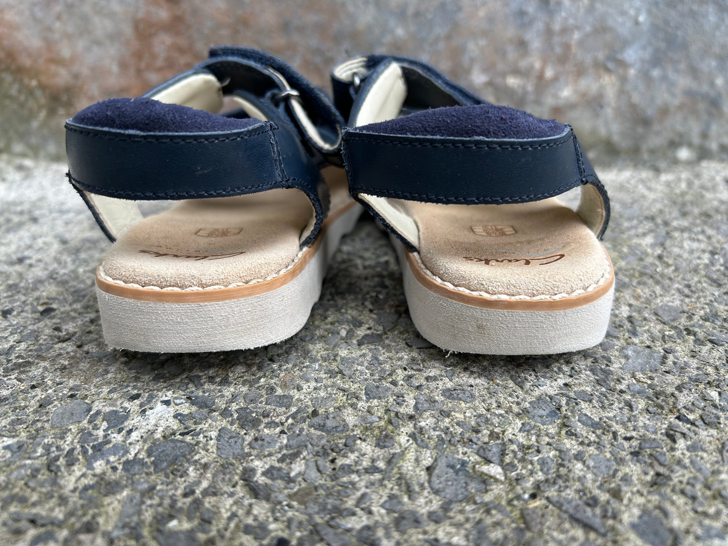 Navy sandals uk 10.5G (eu 28.5)