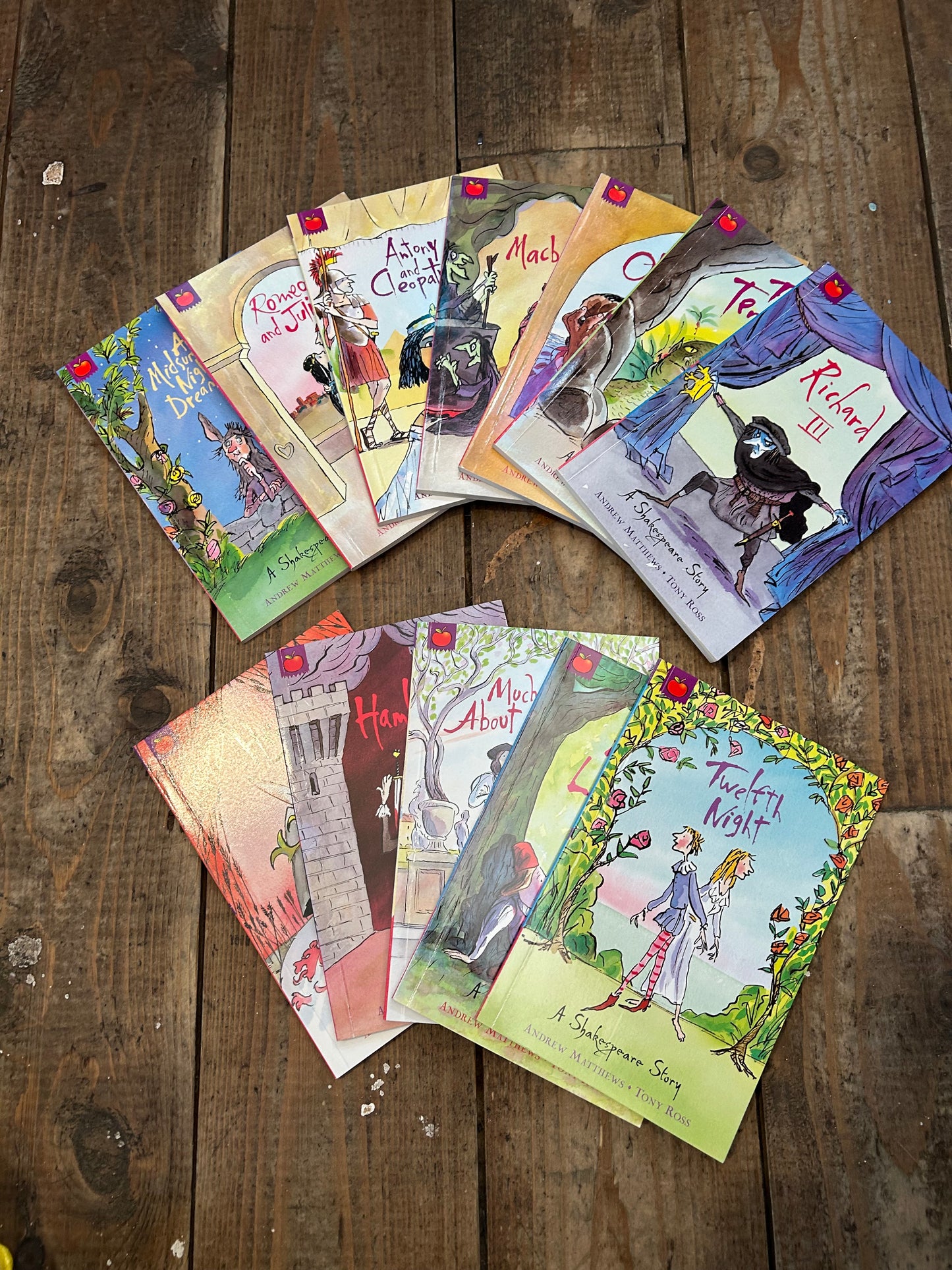 The Shakespeare stories set