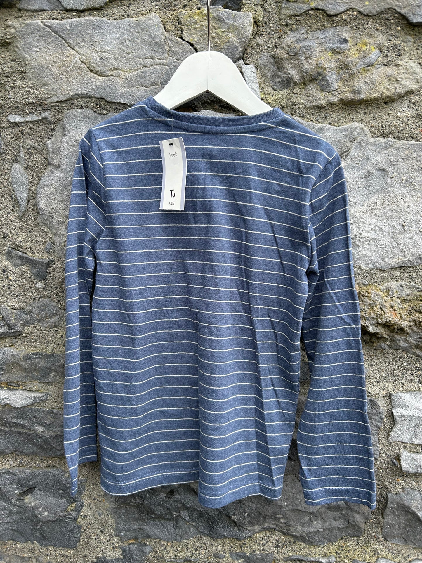 Slate stripy top 7y (122cm)