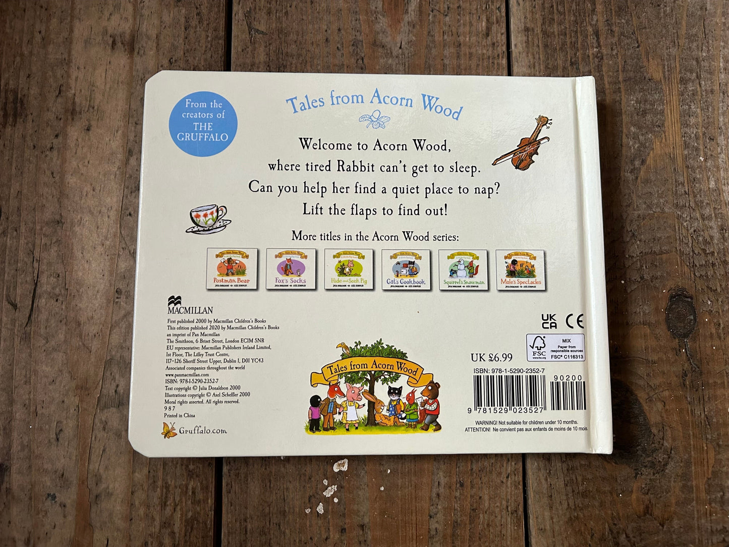 Rabbit's nap by Julia Donaldson & Axel Scheffler