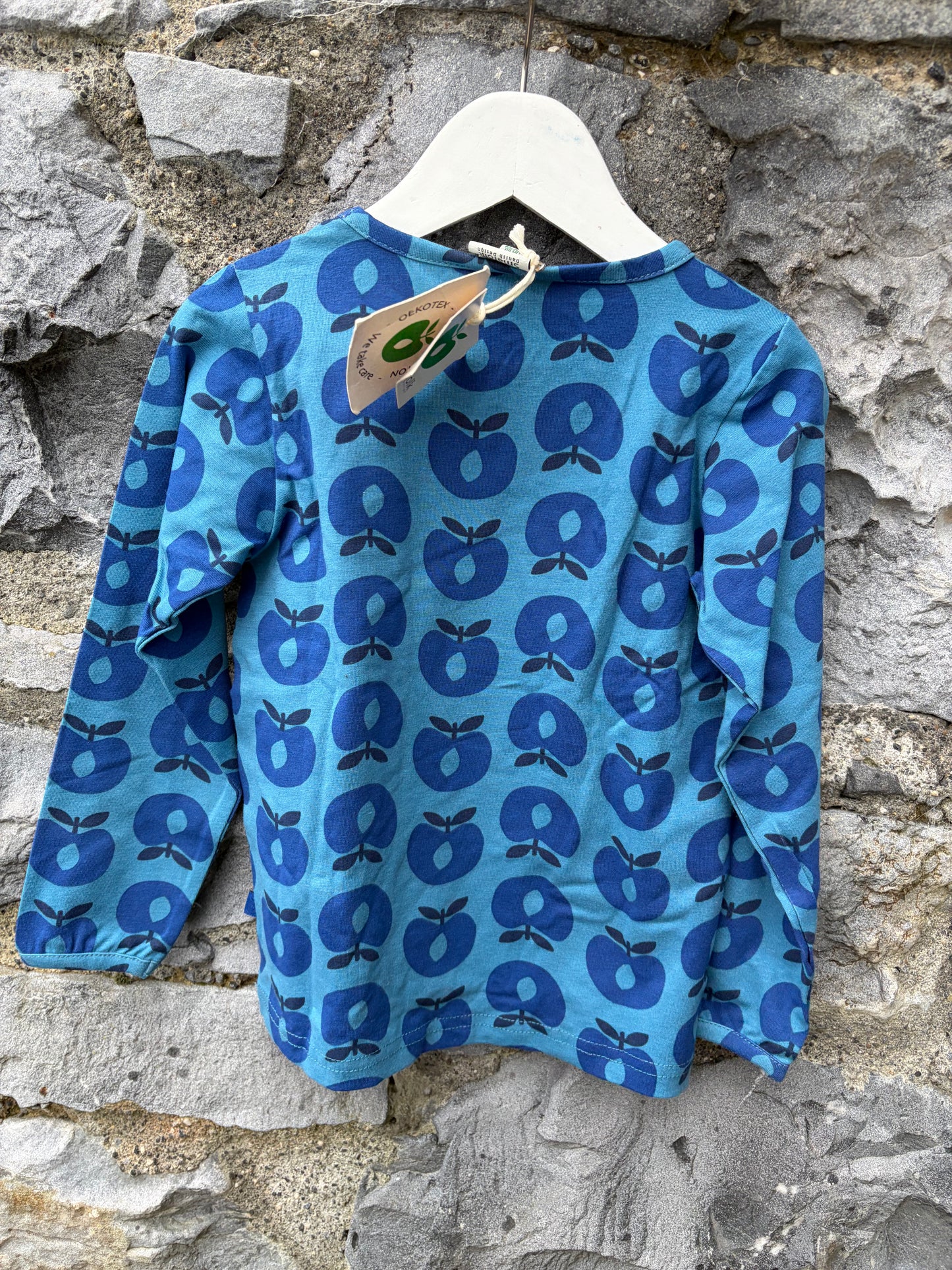 Blue apples top 3-4y (98-104cm)