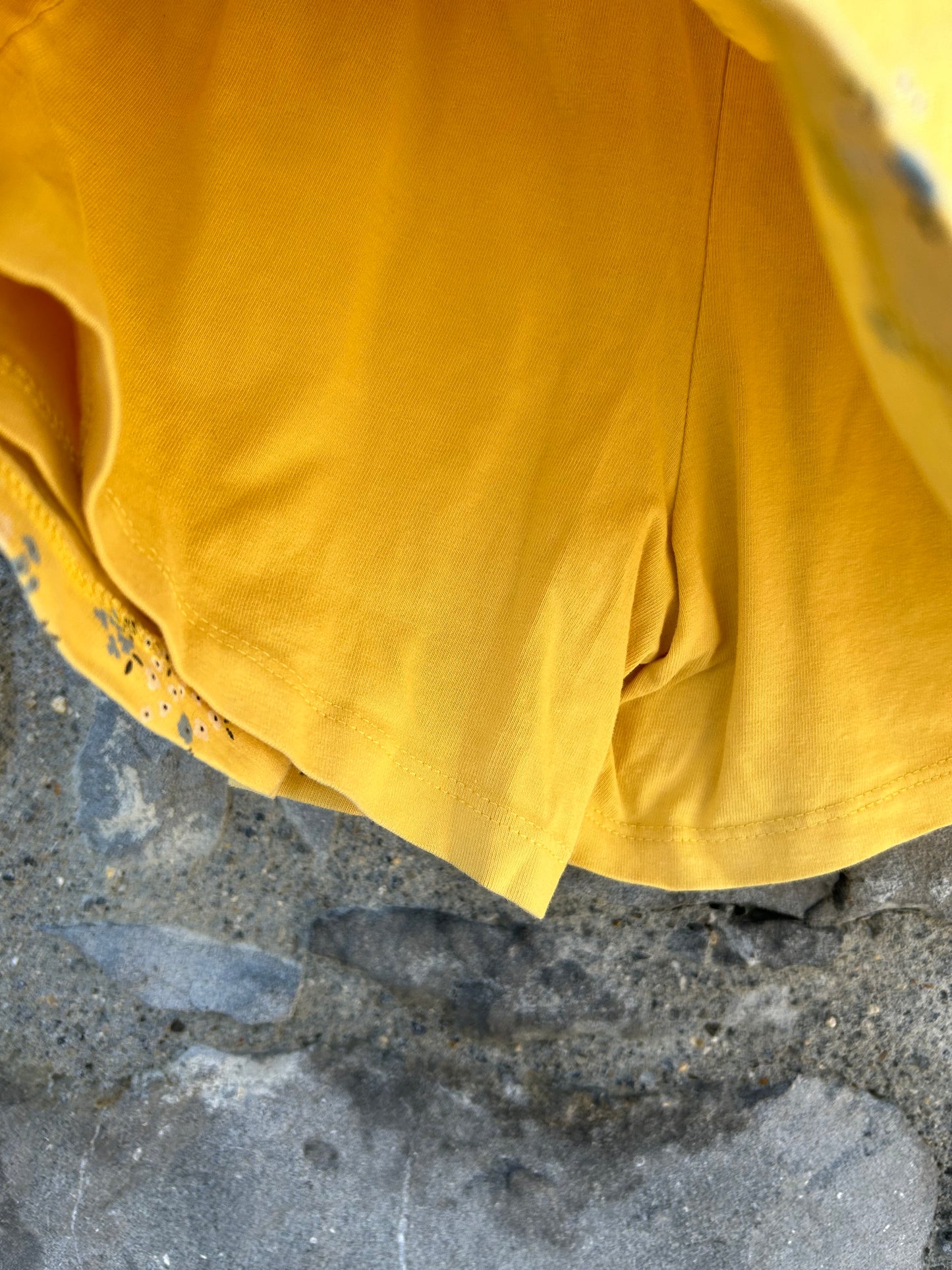Yellow floral skort 2-3y (92-98cm)