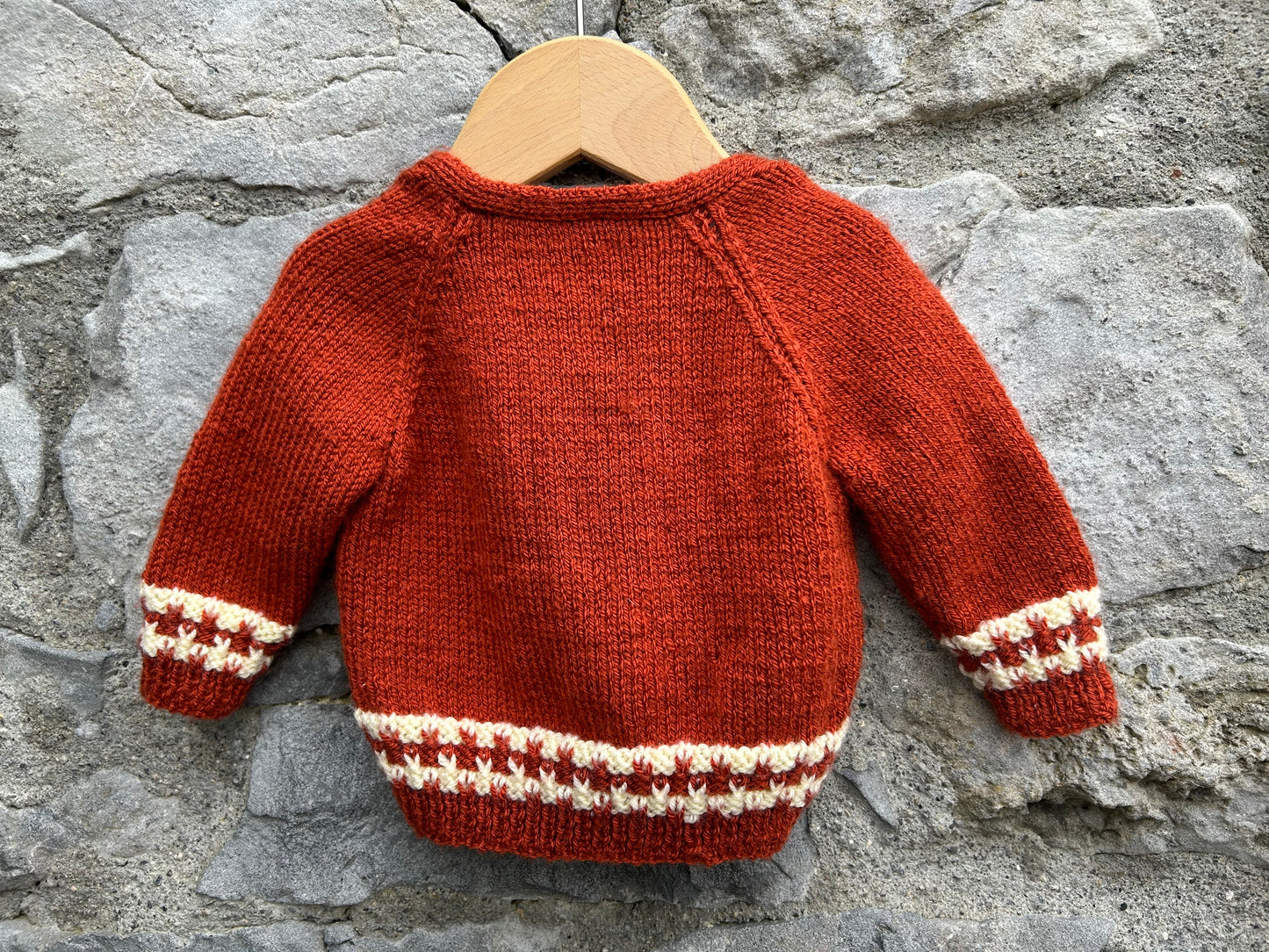 Brown cardigan 3-6m (62-68cm)