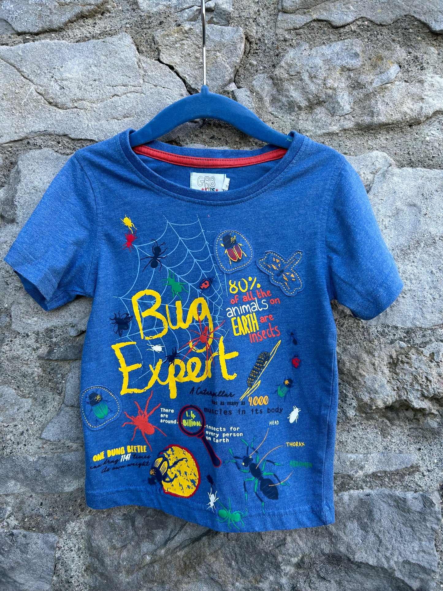 Bug expert T-shirt 18-24m (86-92cm)