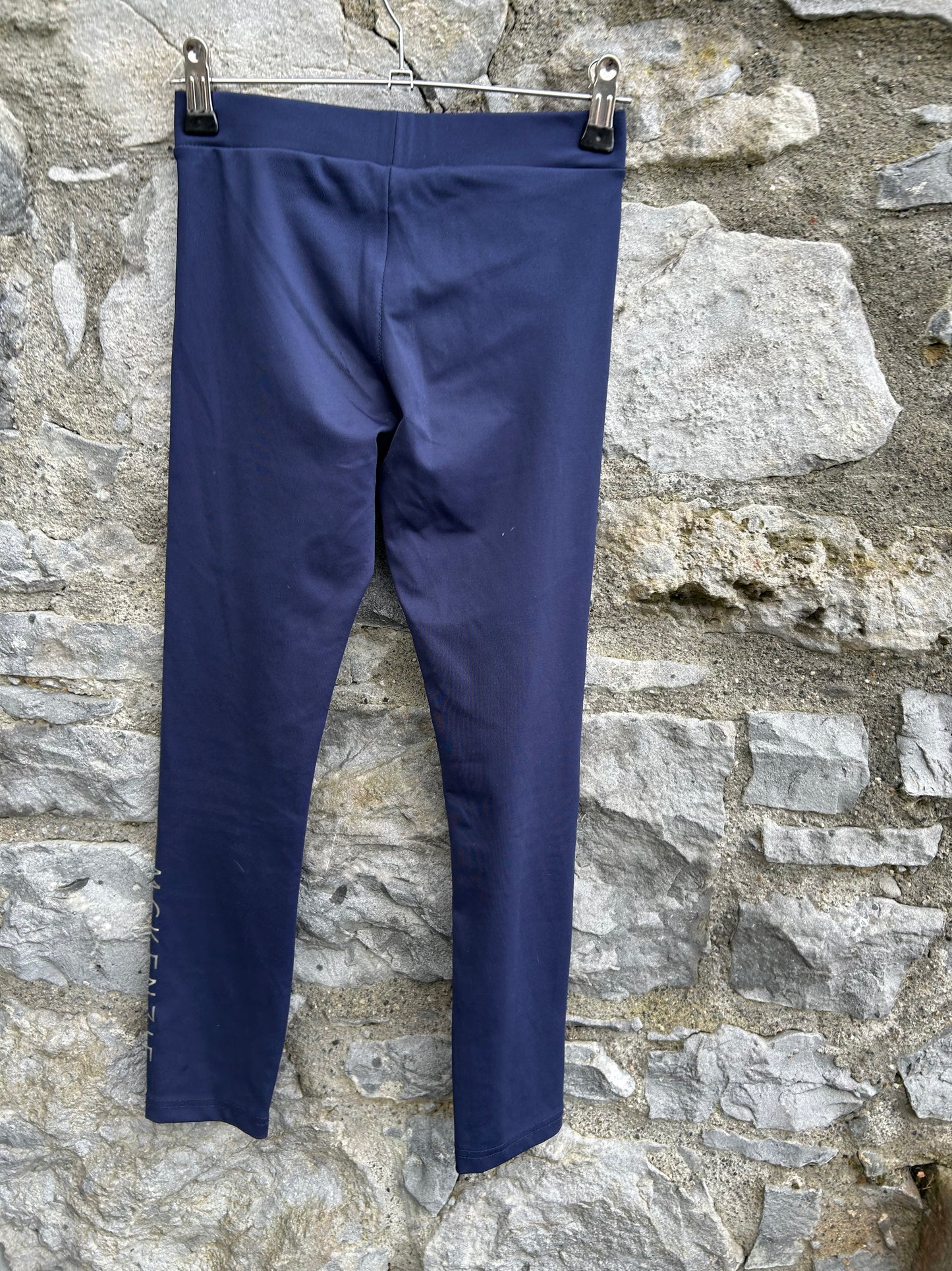 7/8 Navy leggings 10-11y (140-146cm)