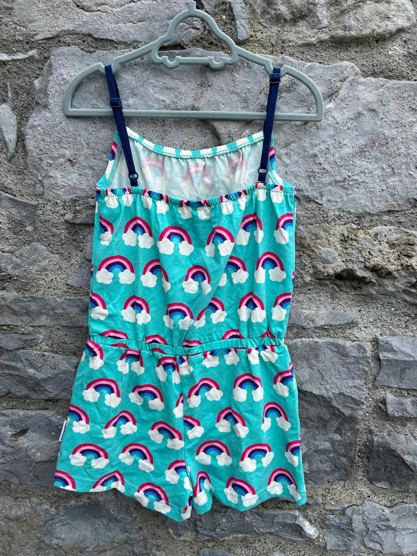 Rainbow short jumpsuit 7-8y (122-128cm)