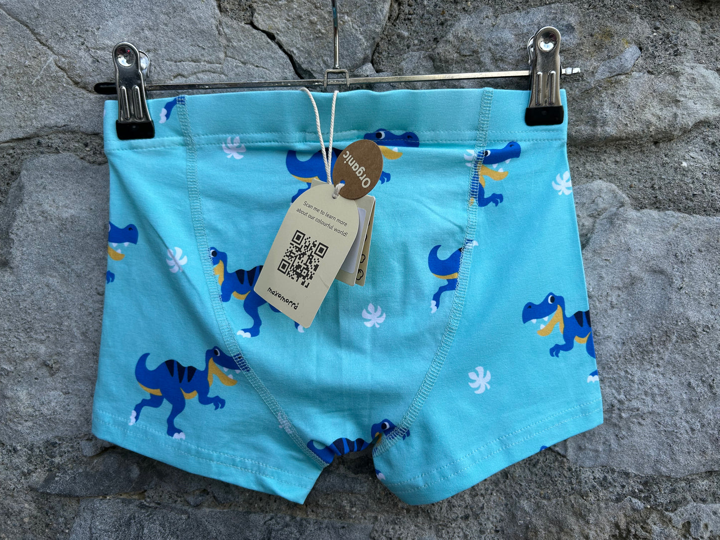 Dinosaurs blue boxers 5-6y (110-116cm)