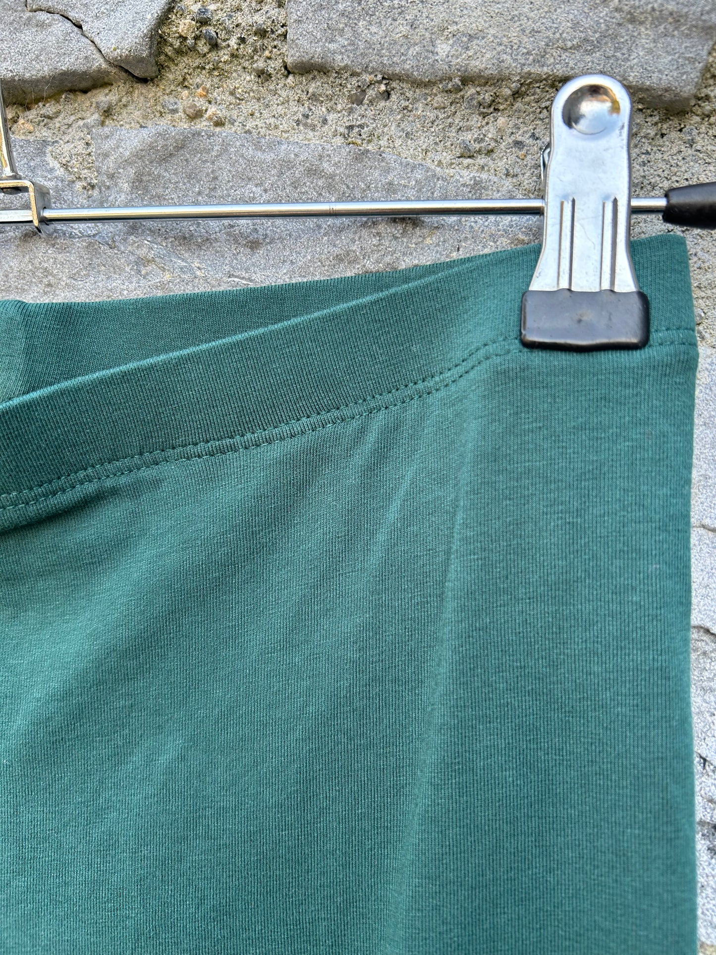 Green leggings 11y (146cm)