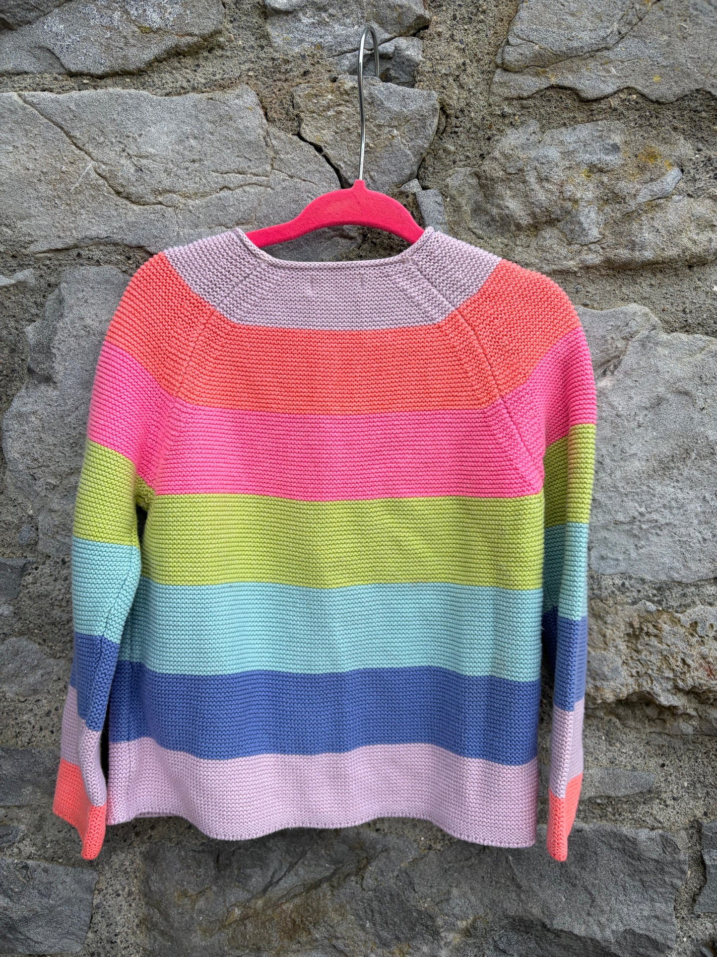 Rainbow panels cardigan 2-3y (92-98cm)