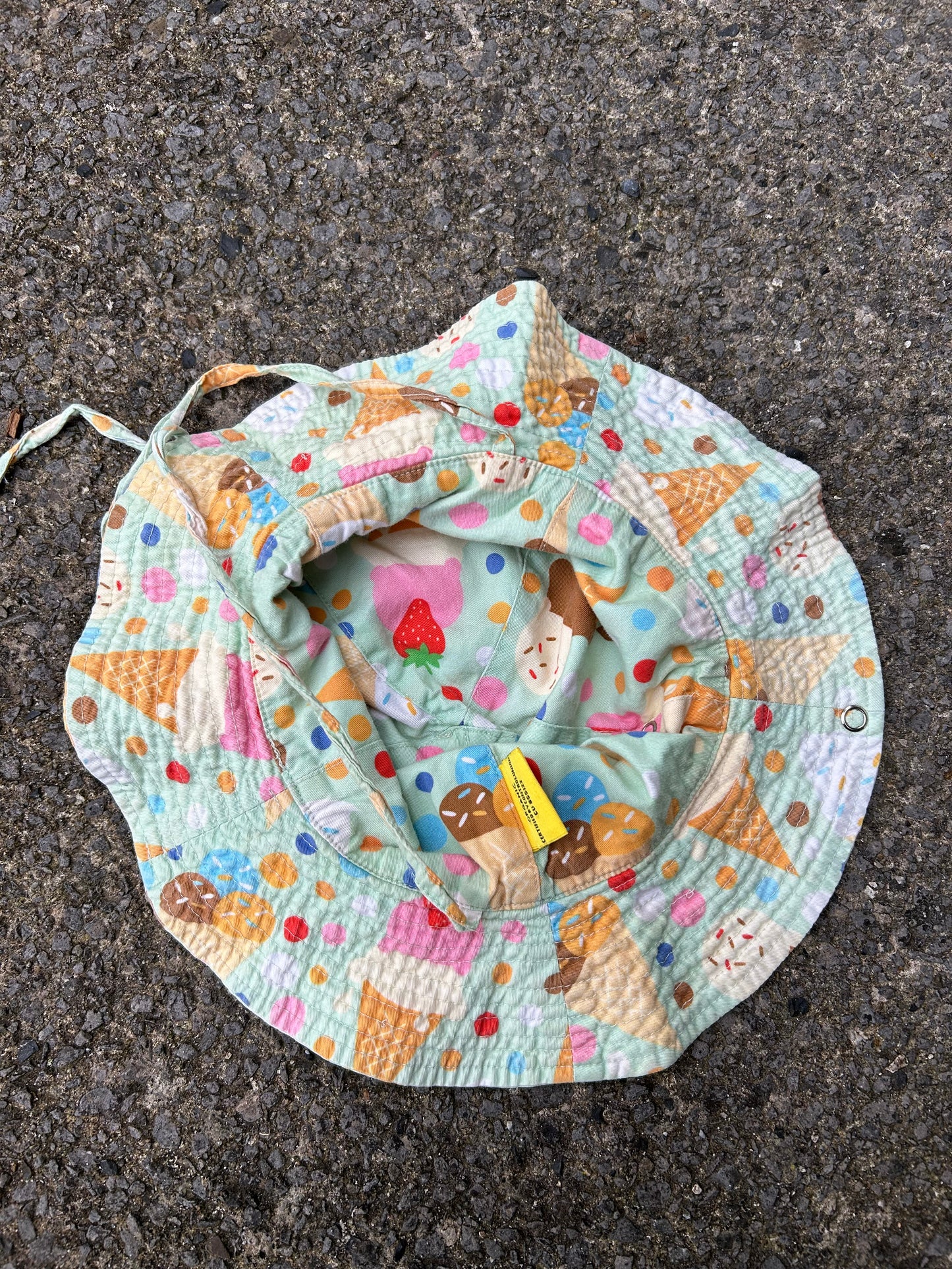 Ice cream summer hat 1-3y (80-98cm)