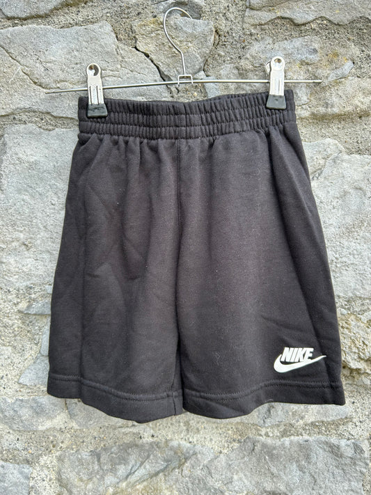 Black logo shorts  5-6y (110-116cm)