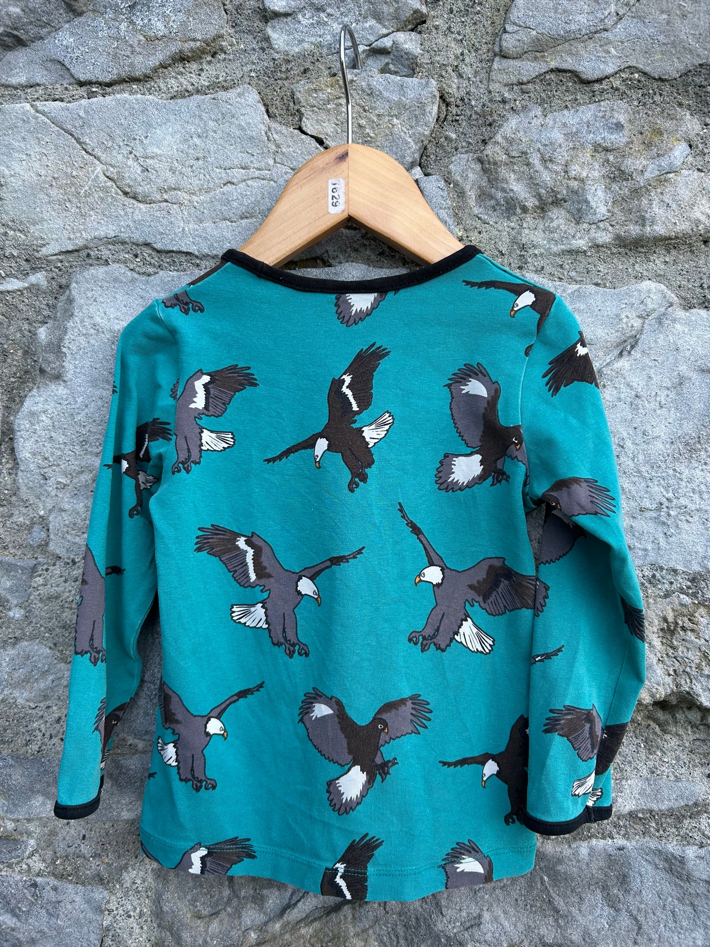 Eagles teal top 18-24m (86-92cm)