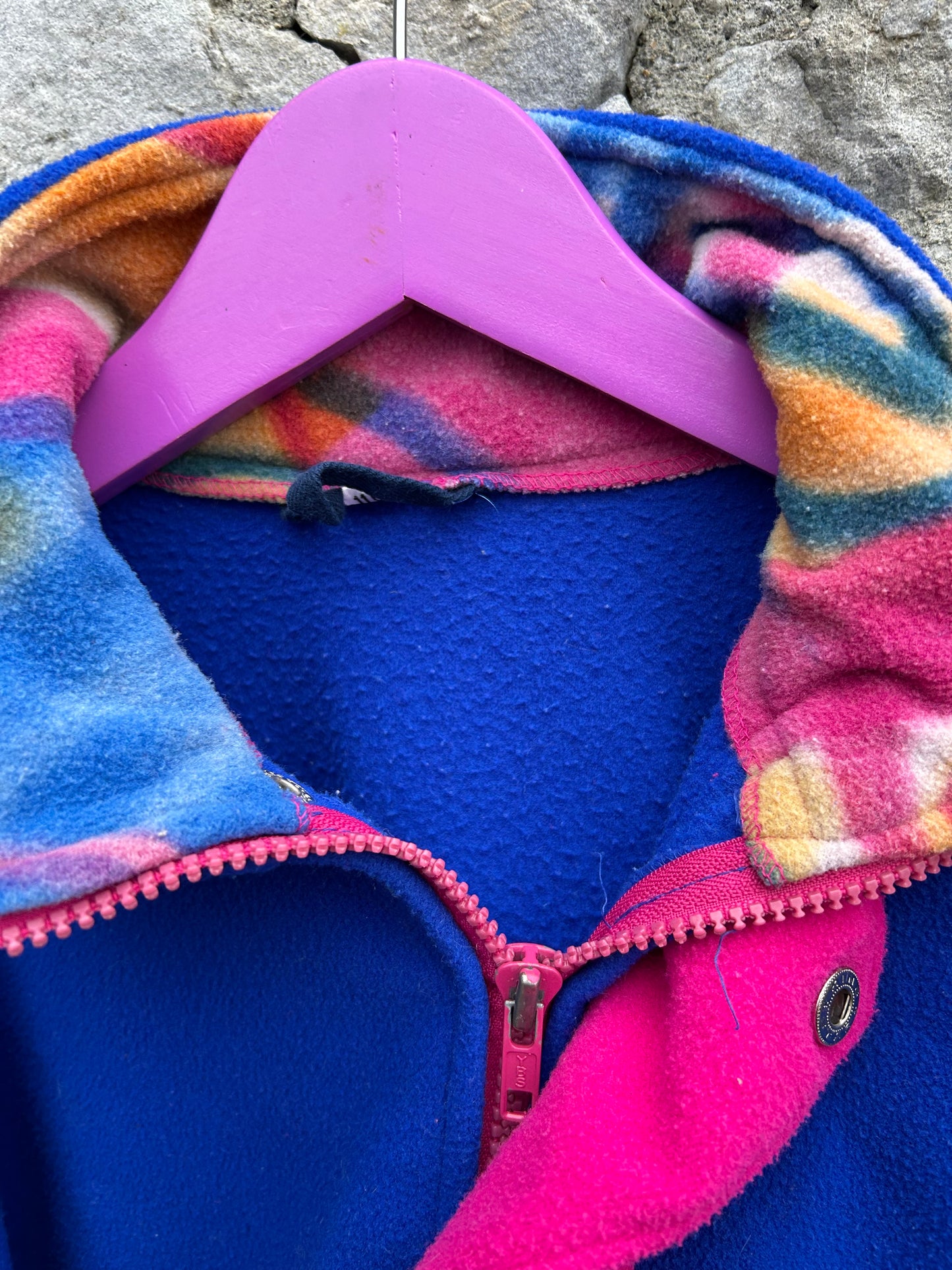 90s colourful fleece 5-6y (110-116cm)