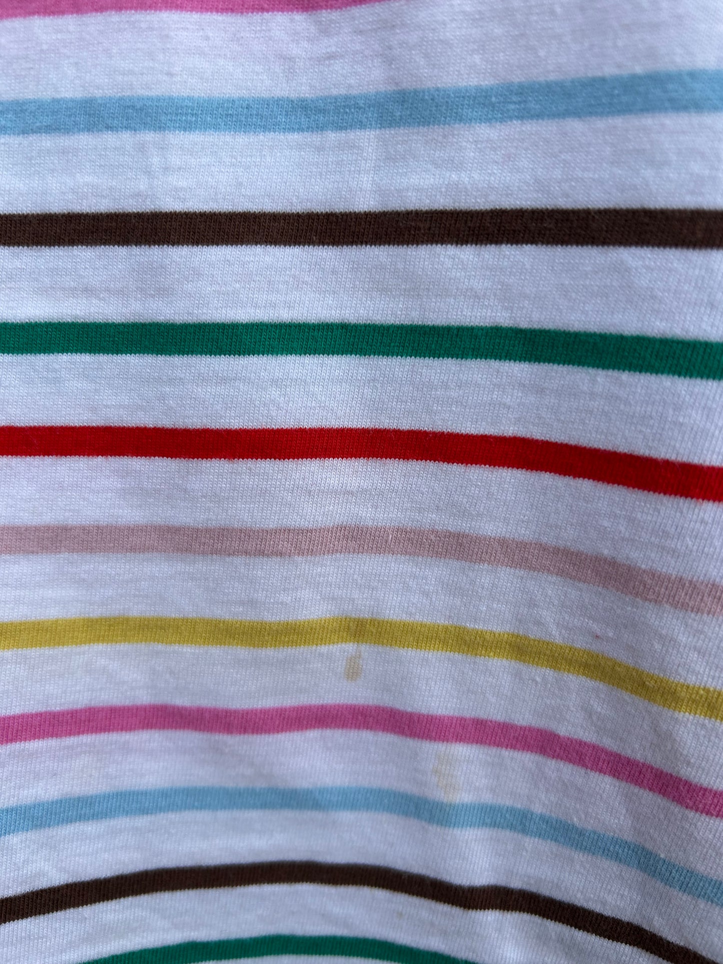 MB Colourful stripes top 8-9y (128-134cm)