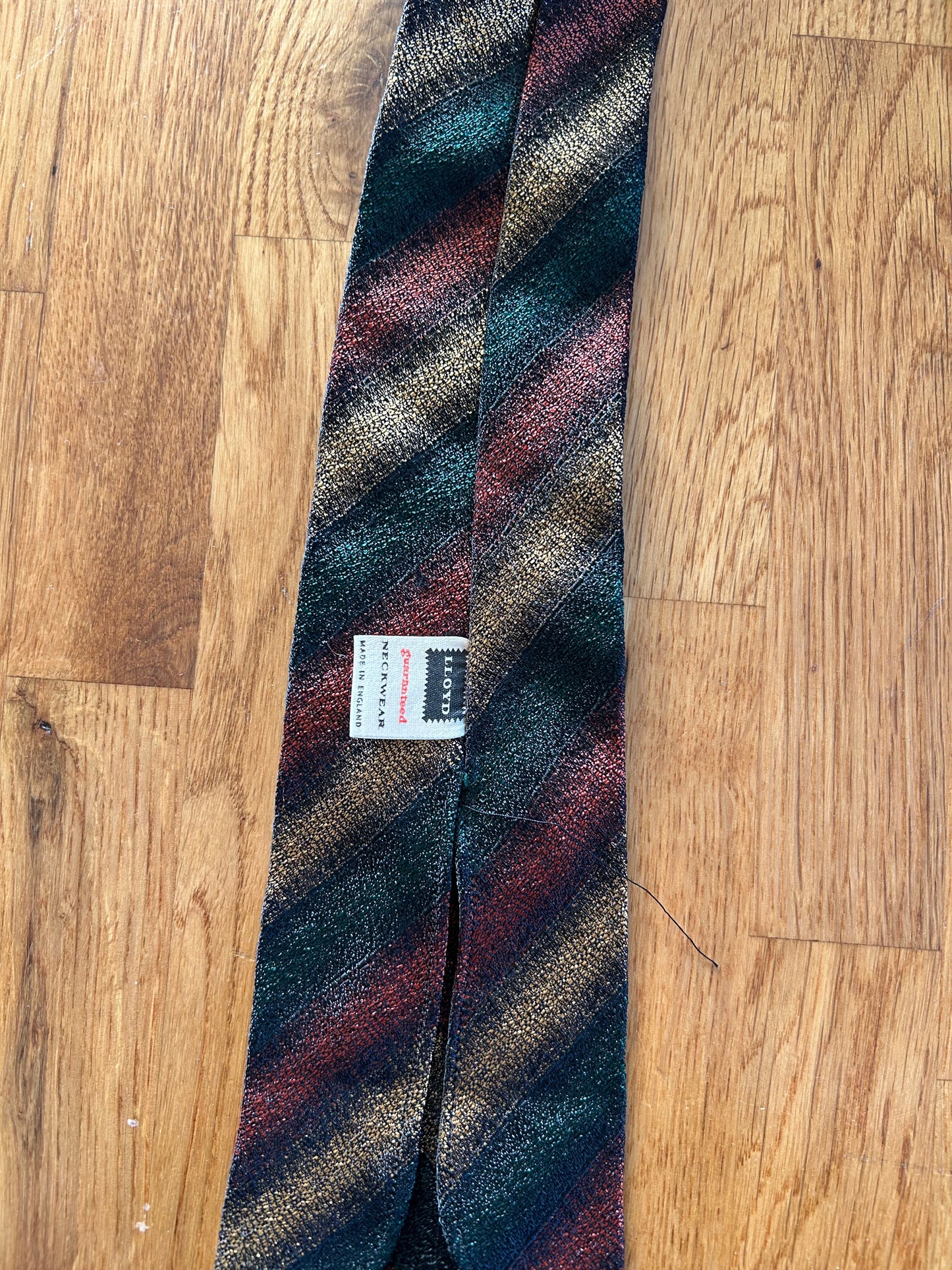 Green&gold&ocre tie