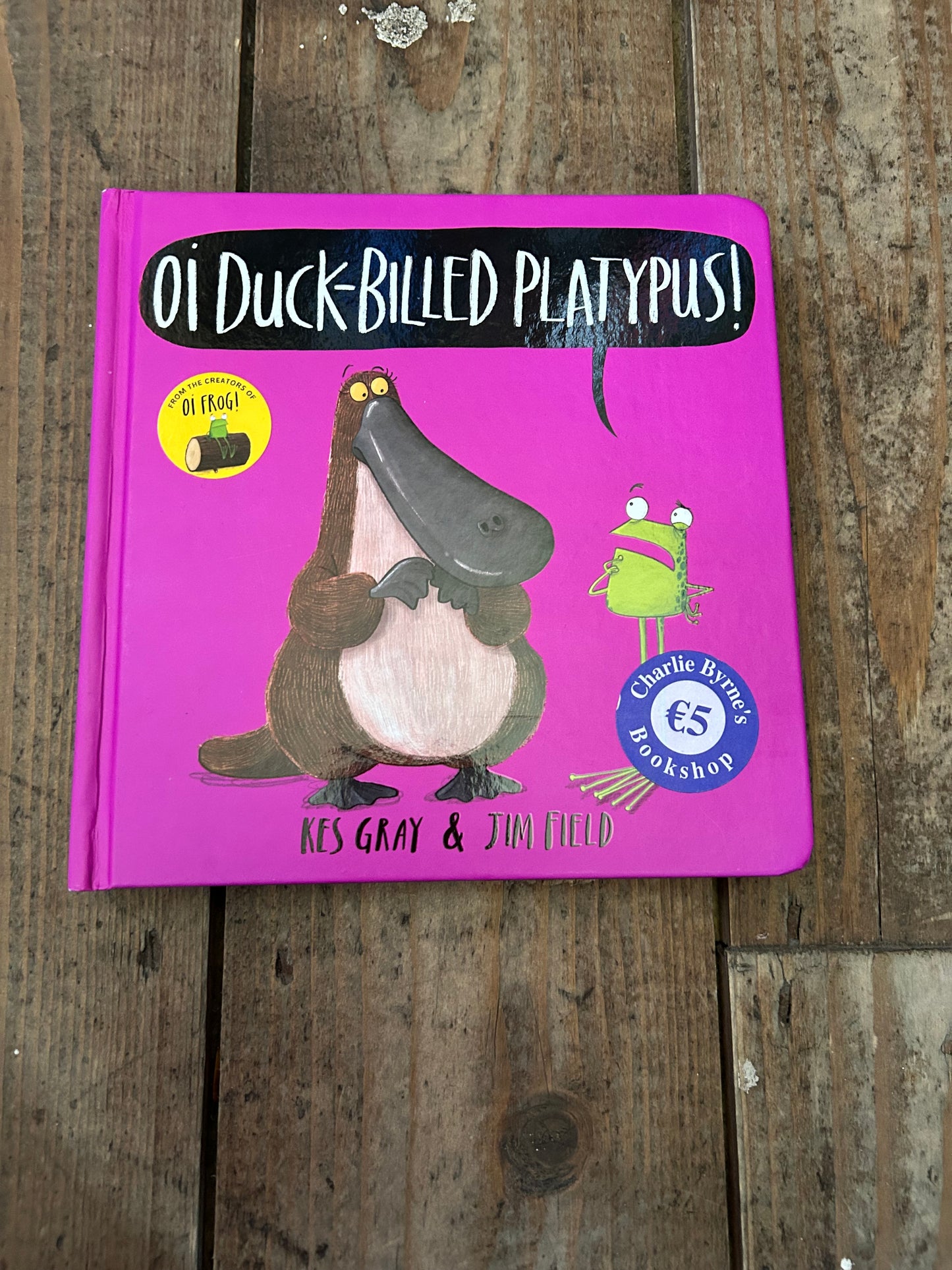 Oi Duck-billed platypus by Kes Grey