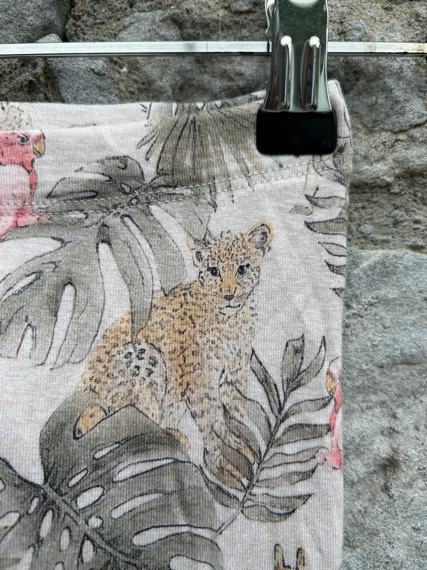 Beige jungle leggings 18-24m (86-92cm)