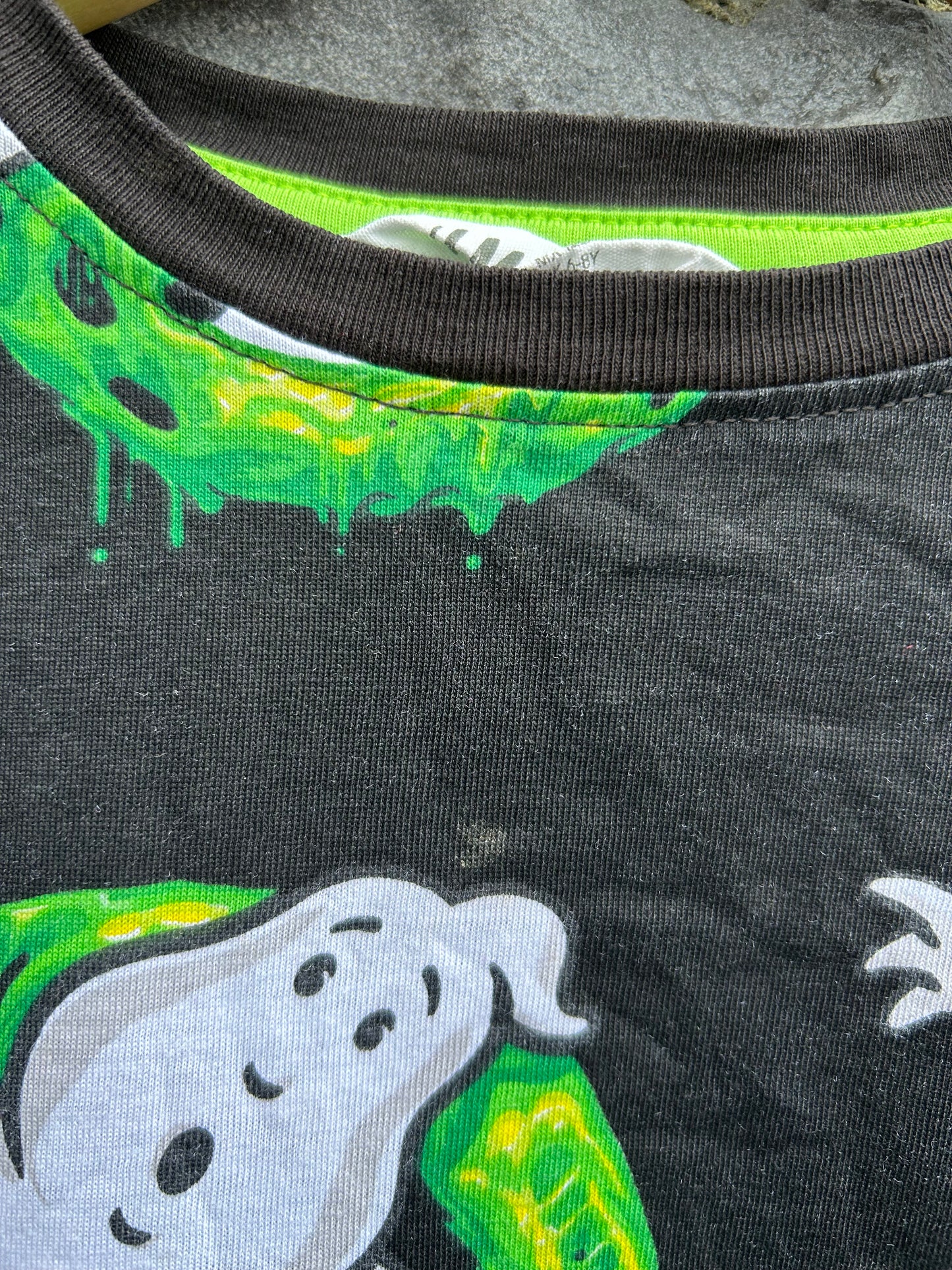 Ghostbusters black top 7-8y (122-128cm)