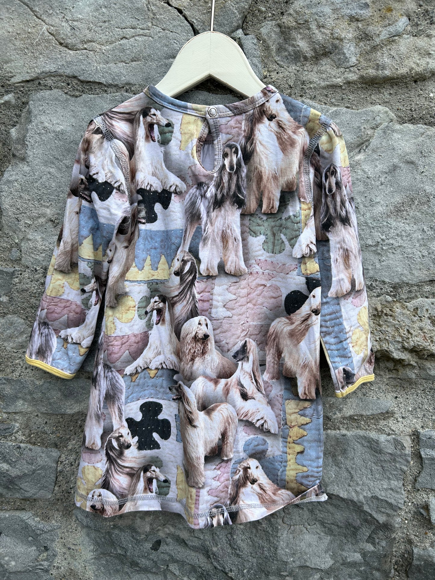 Grey dogs dress 18m (86cm)
