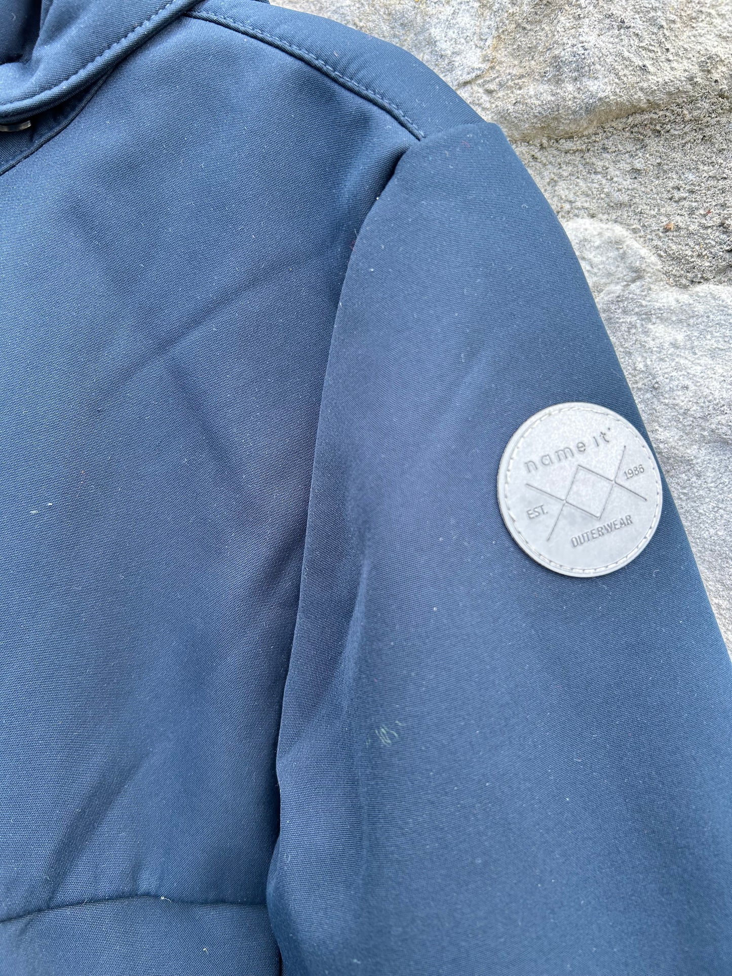 Bauer navy coat 8y (128cm)